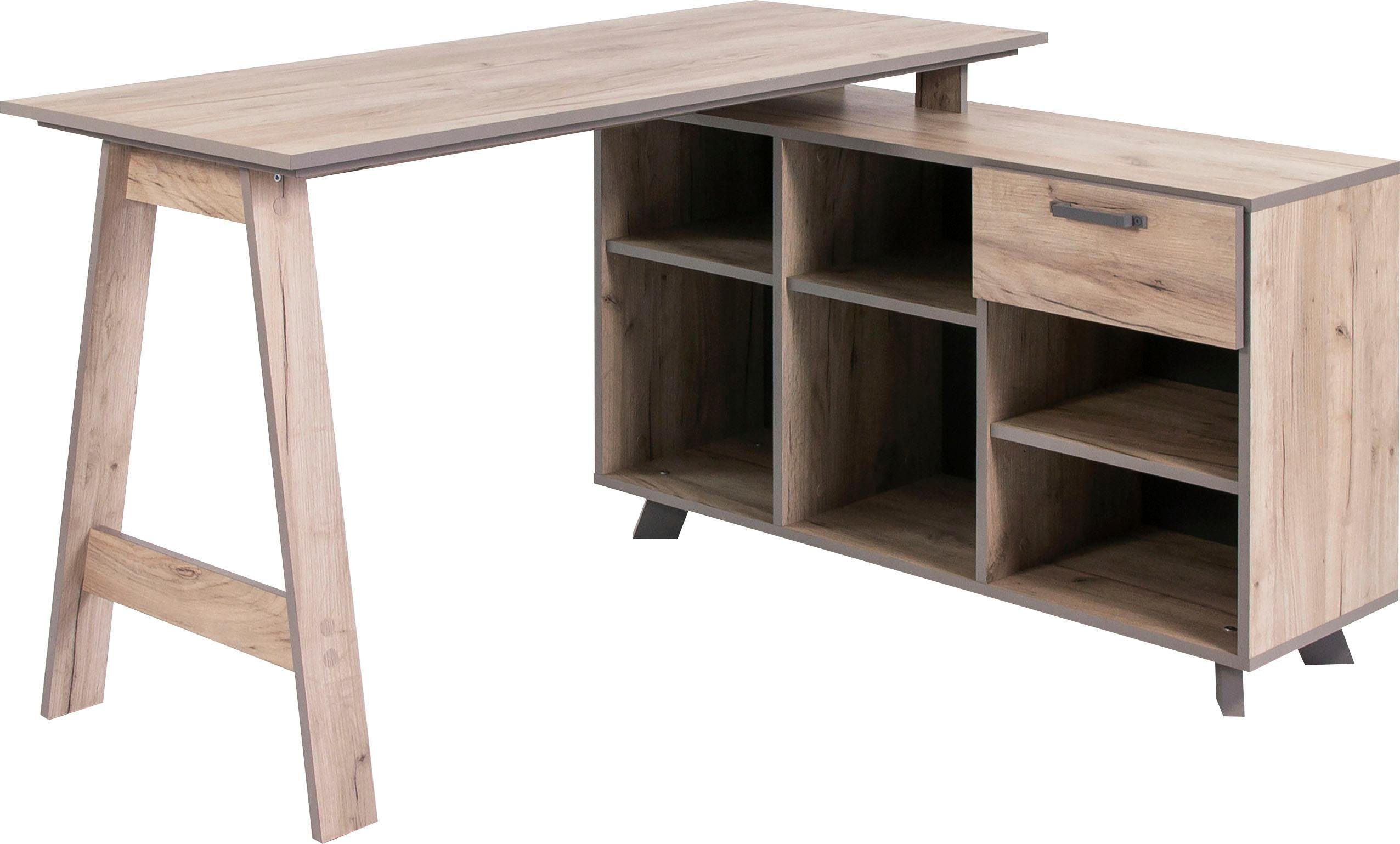 Eck-Schreibtisch »Basti« - Homexperts