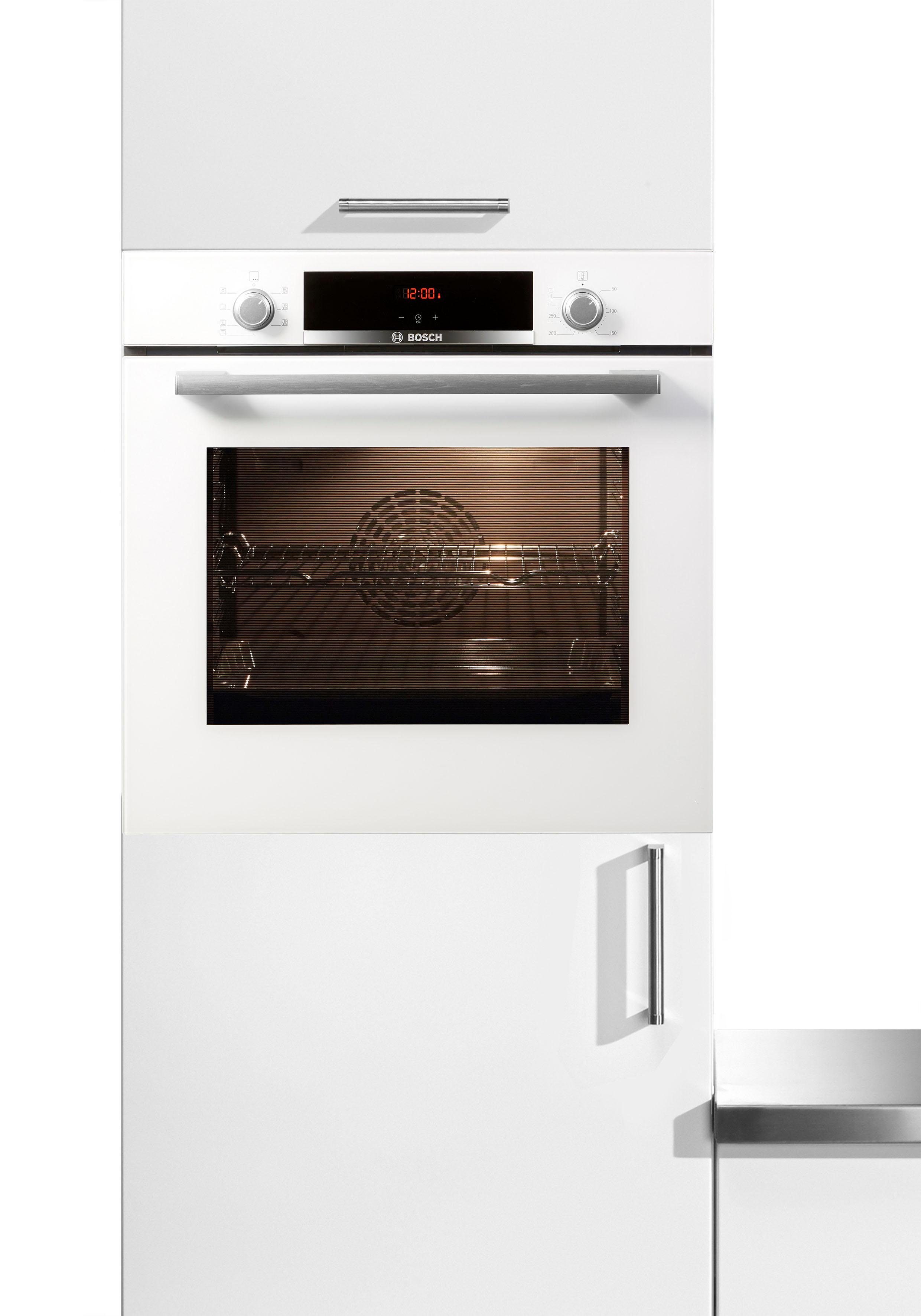 Image of BOSCH Einbaubackofen 4 »HBA533BW1«, mit Teleskopauszug nachrüstbar, ecoClean Direct