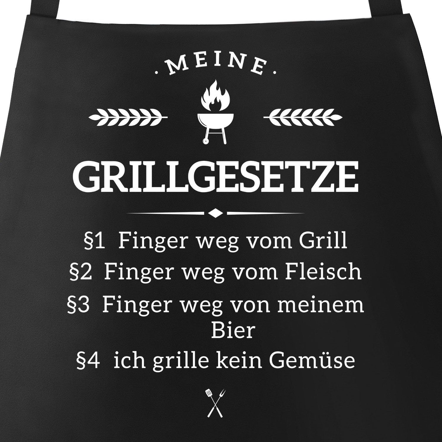 MoonWorks Grillschürze Grill-Schürze für Männer mit günstig online kaufen