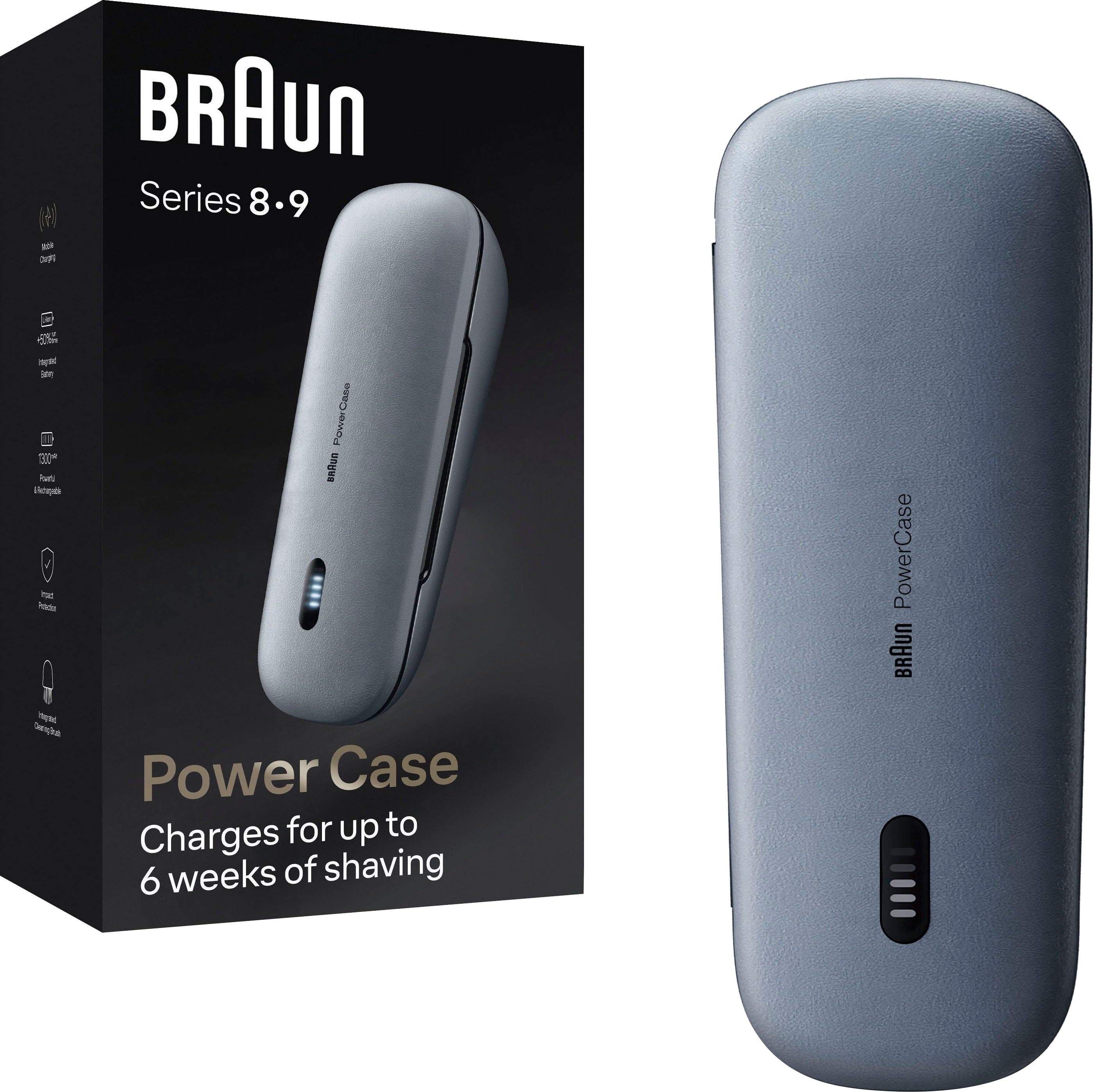 Braun Lade-Etui Series 8&9 Ladestation (kompatibel mit Series 8 und Series 9 Elektrorasierern)