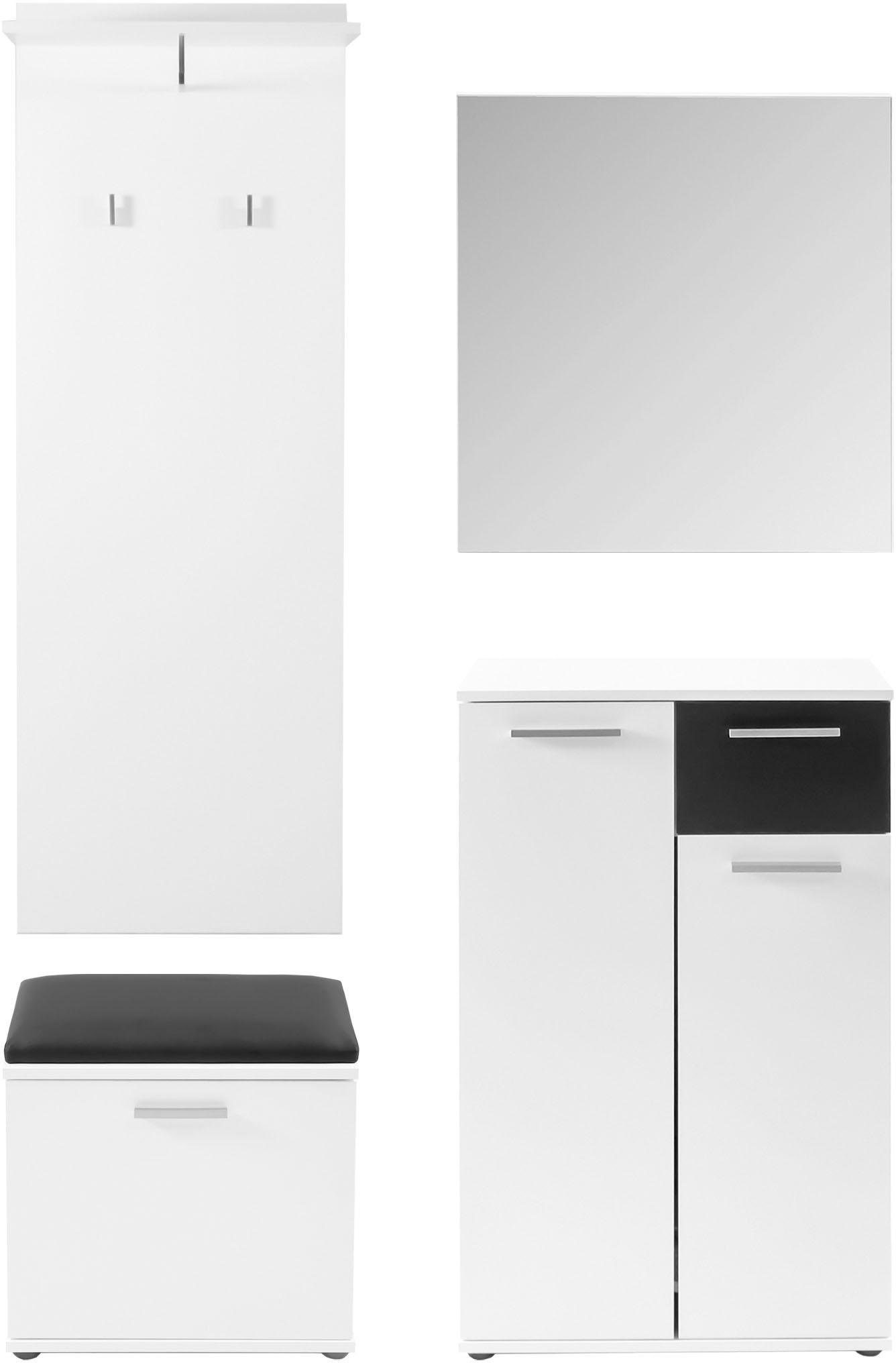 Homexperts Garderoben-Set JUSTUS (Set, 4-tlg) - Homexperts 