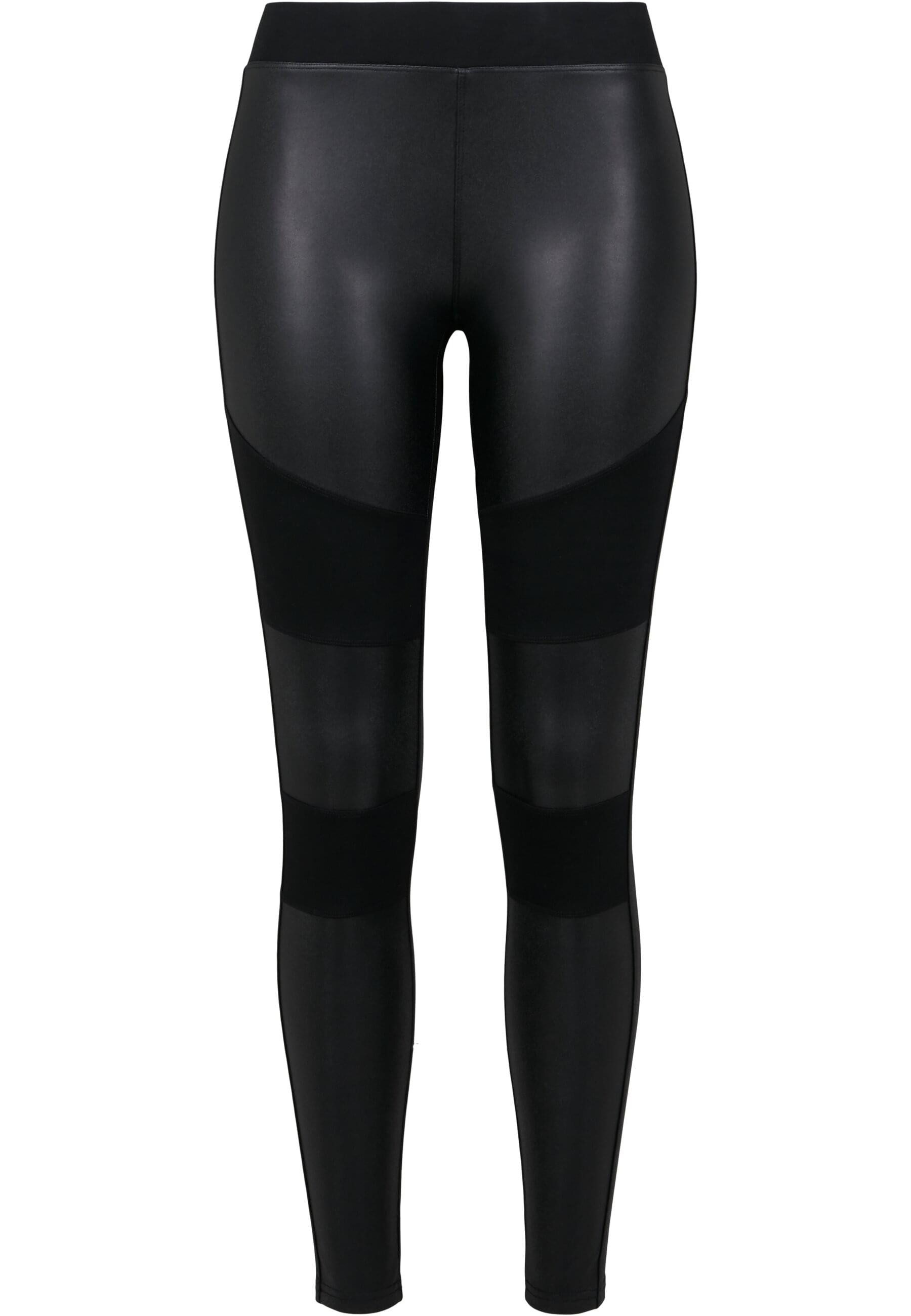 URBAN CLASSICS Leggings Urban Classics Damen Ladies Fake Leather Tech Leggi günstig online kaufen