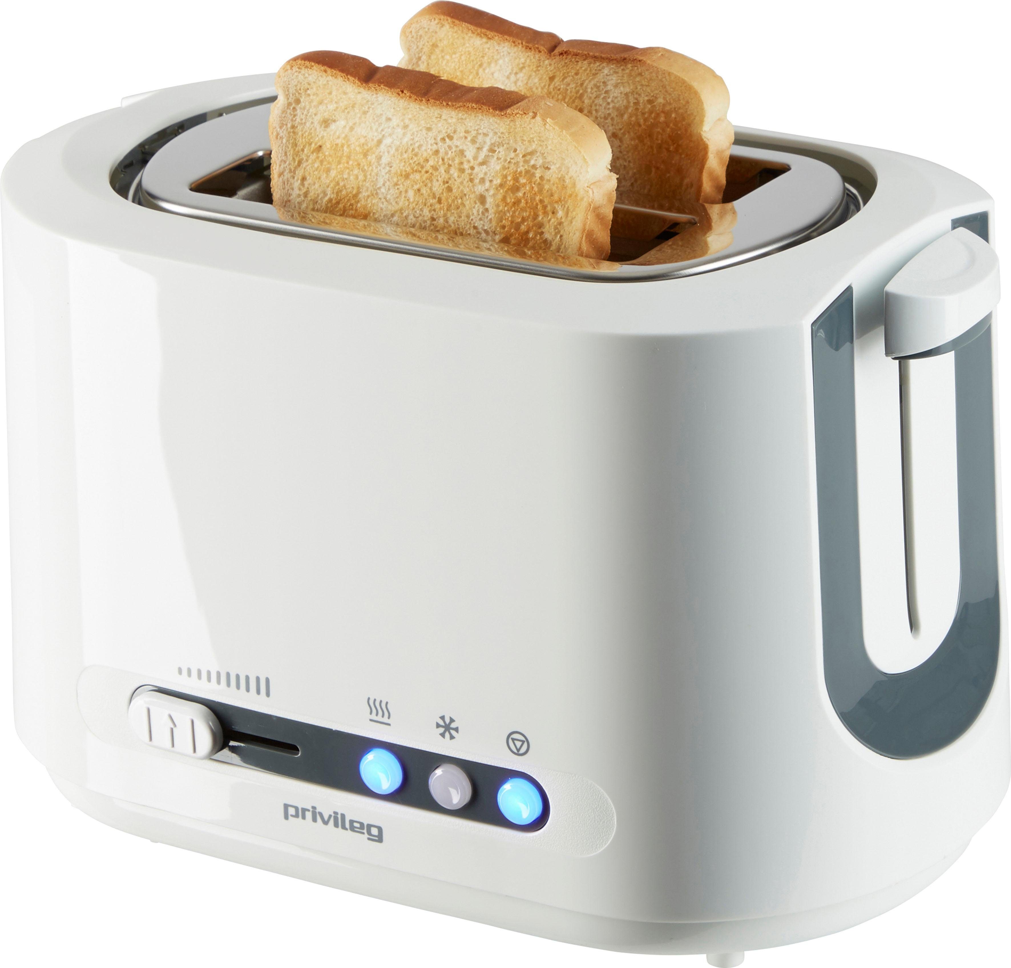 Privileg Toaster TA8145, 2 kurze Schlitze, für 2 Scheiben, 850 W online  kaufen | OTTO