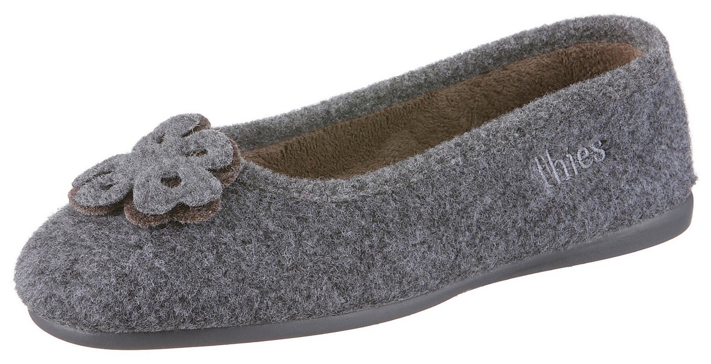 thies Schlappen mit Blumenapplikation thies Schlappen mit Blumenapplikation