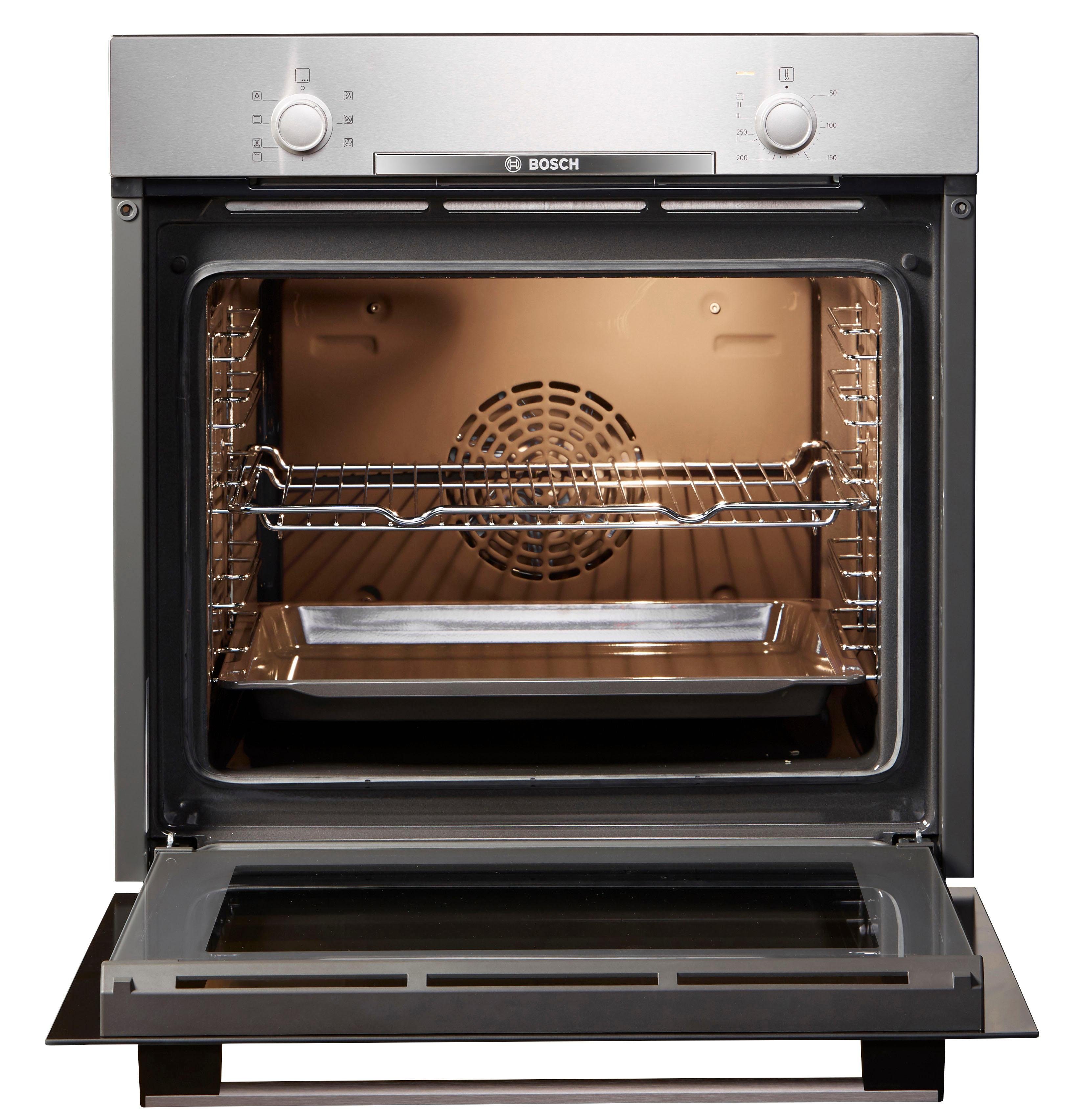 Image of BOSCH Einbaubackofen 2 »HBA530BR1«, mit Teleskopauszug nachrüstbar, ecoClean Direct