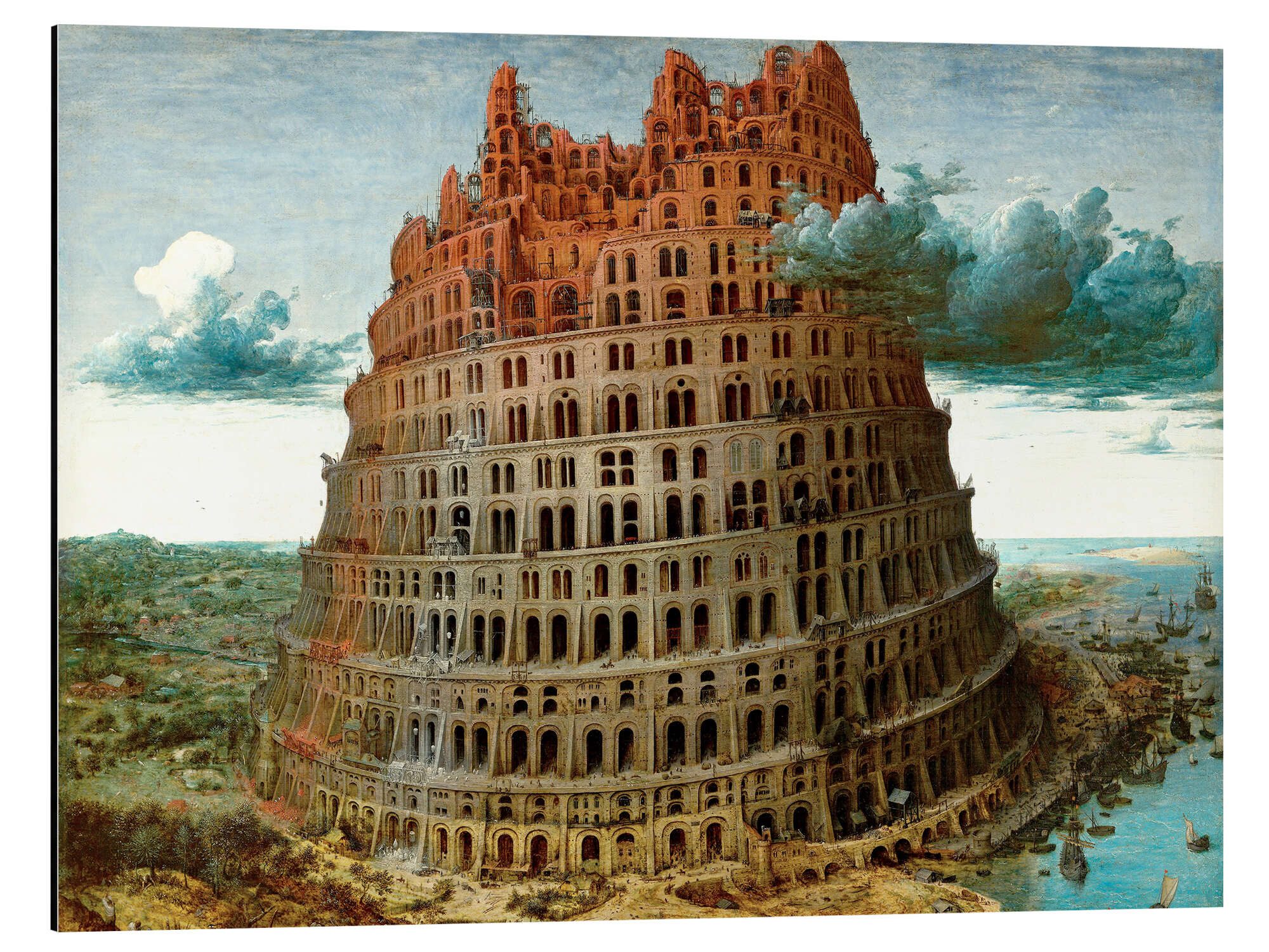 Alu-Dibond-Druck Pieter Brueghel d.Ä.