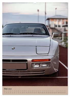CALVENDO Wandkalender Porsche 944 - Fine Art (Premium, hochwertiger DIN A2 Wandkalender 2023, Kunstdruck in Hochglanz)