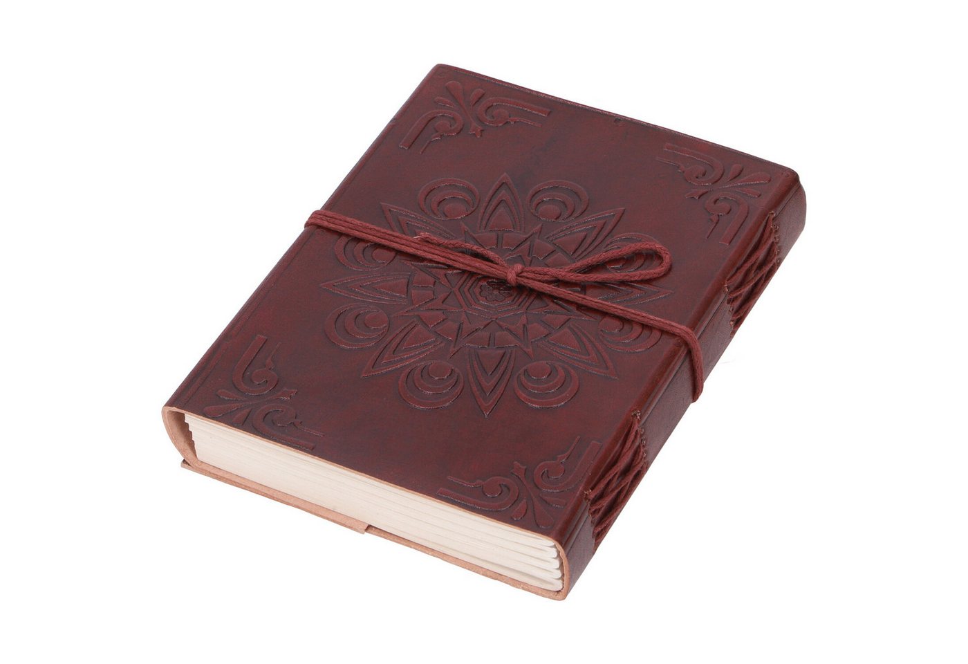 Thumbnail - Guru-Shop Tagebuch Lederbuch, Notizbuch, Tagebuch, Schreibbuch mit..