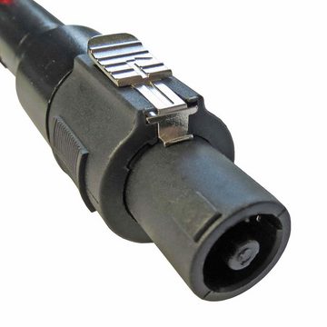 keepdrum keepdrum ADA037 Speakon-Adapter 6,35mm Klinke-Buchse zu Speakon Audio-Adapter Speakon zu 6,35-mm-Klinke