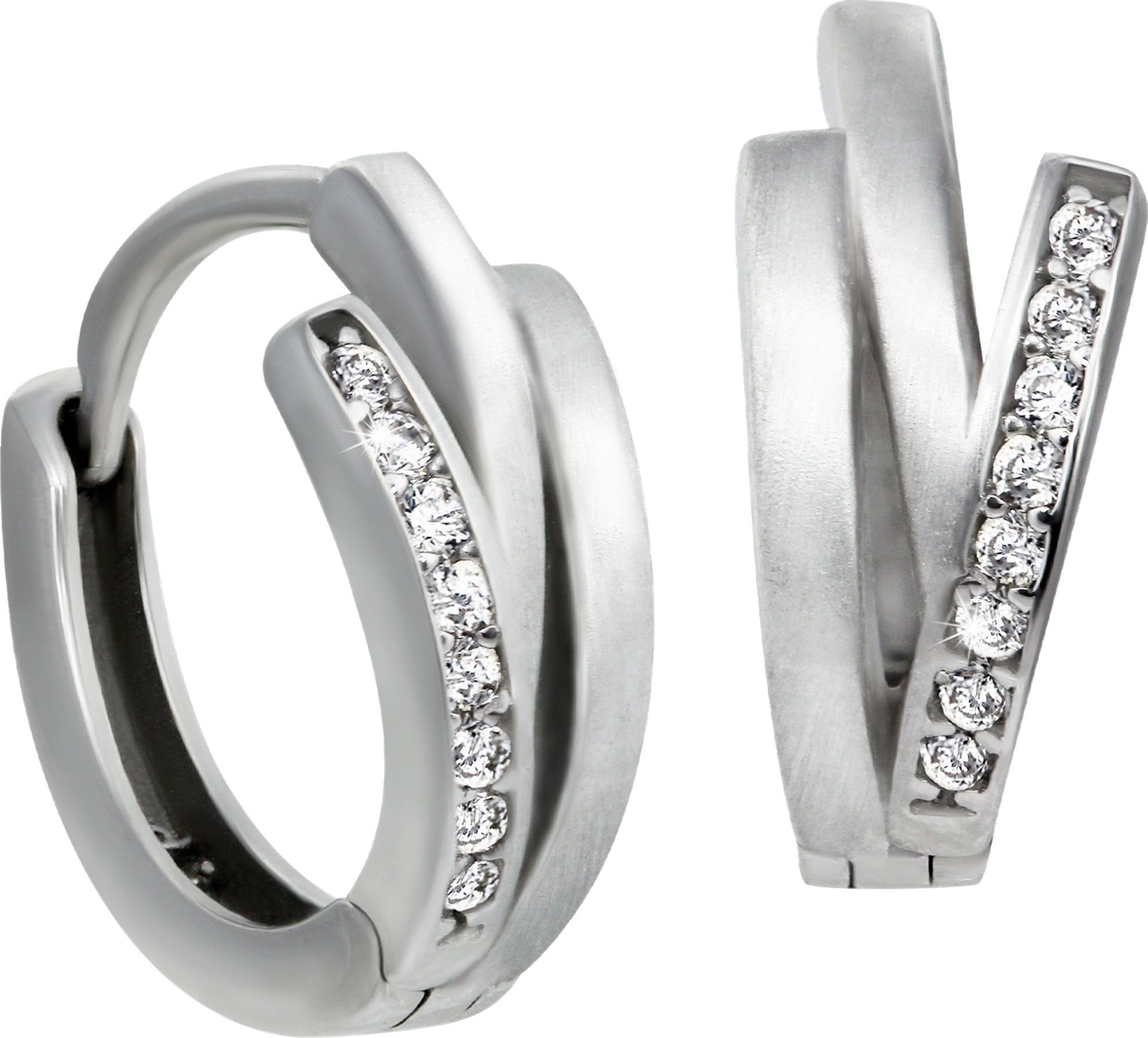 SilberDream Paar Creolen SilberDream Damen Ohrringe Silber (Creolen), Damen günstig online kaufen