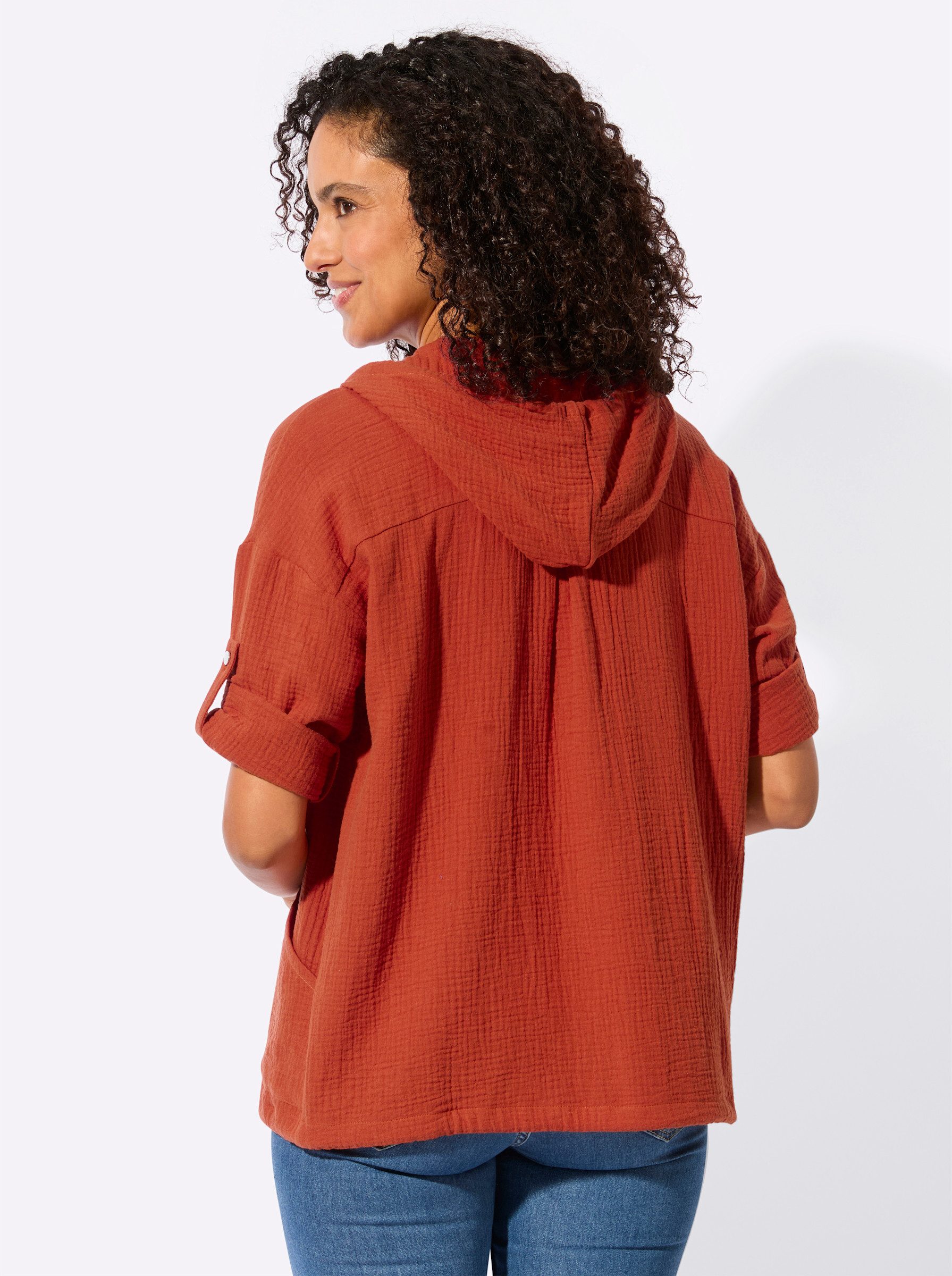 Witt Blusenblazer Blusenjacke 3/4-Arm