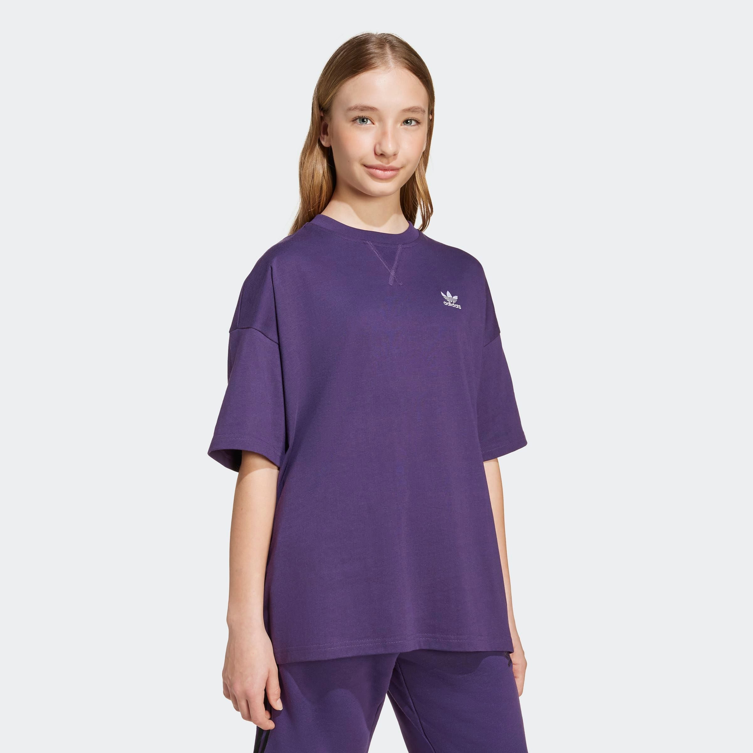 adidas Originals T-Shirt TEE lockere Passform, für Kinder, mit aufgesticktem Trefoil Logo