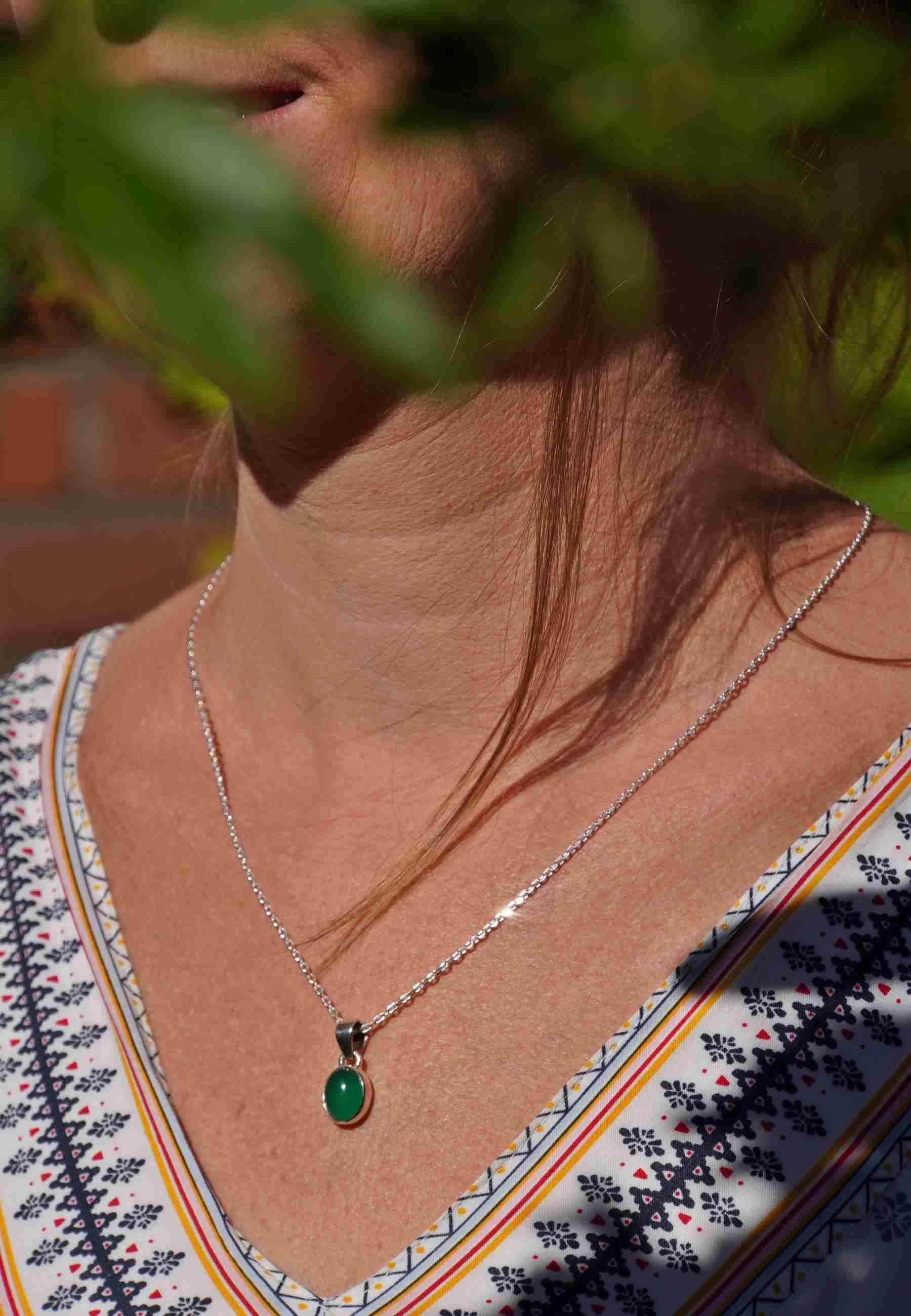 mantraroma Kette mit Anhänger SAMA oval günstig online kaufen