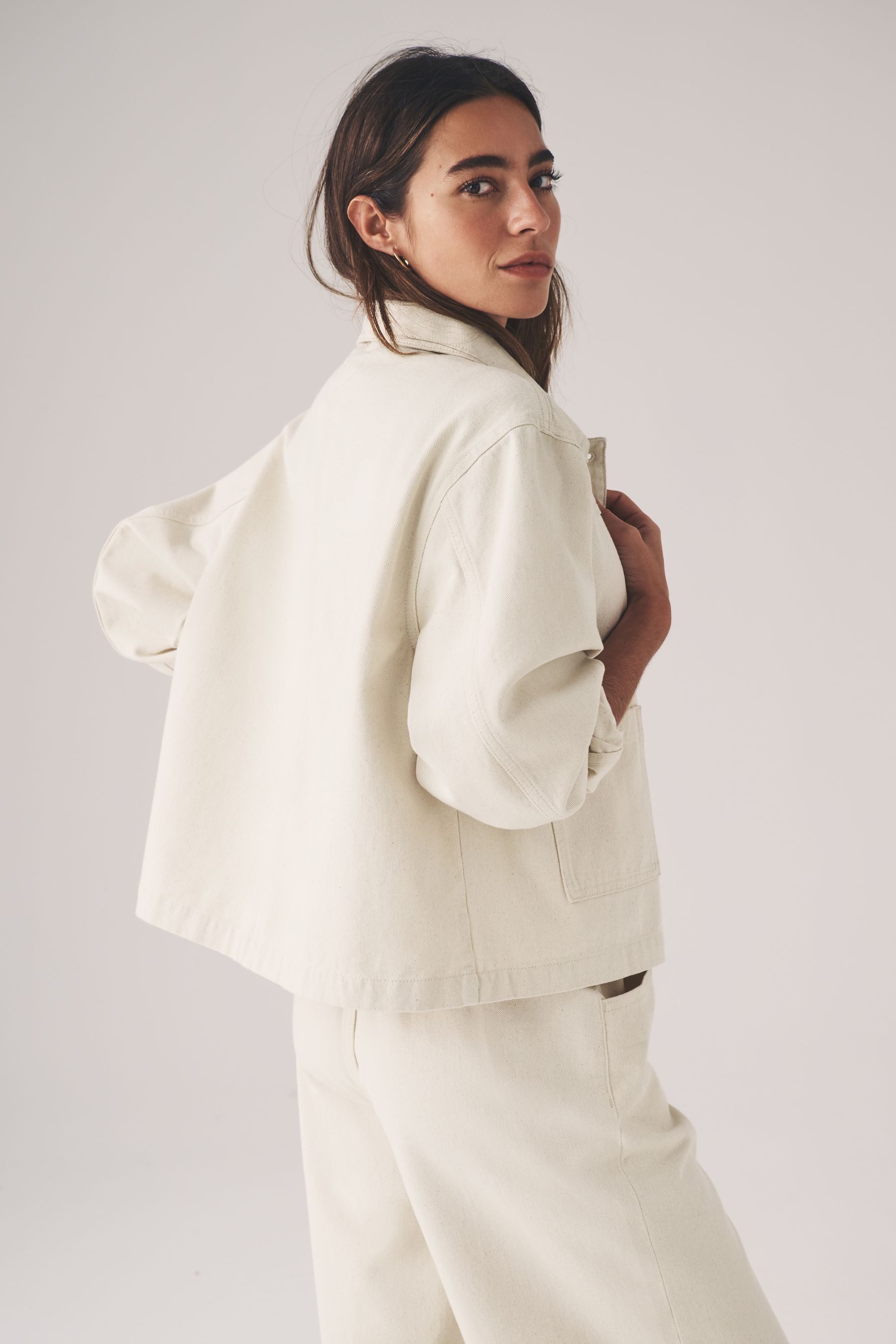 The Set Jeansjacke The Set Denim-Hemdjacken, günstig online kaufen