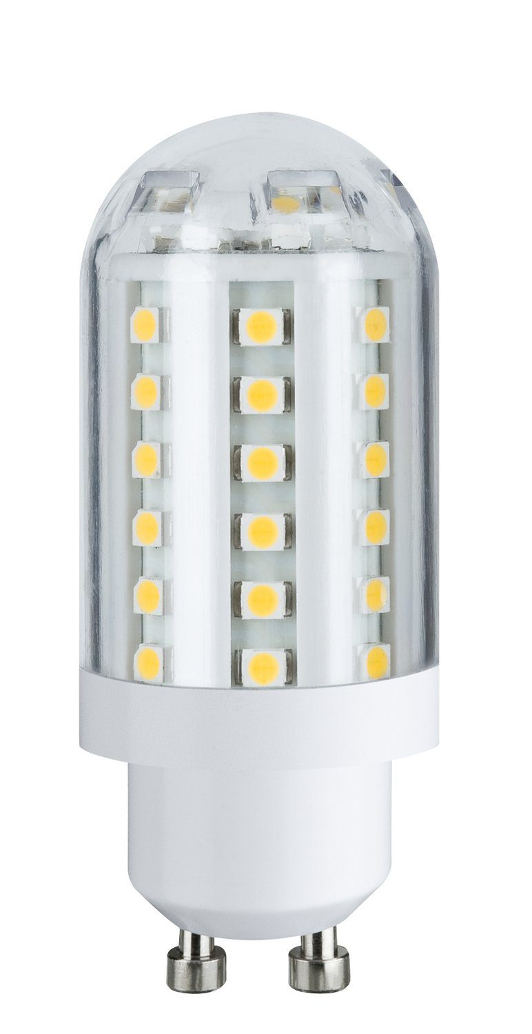 HV-Stiftsockel Paulmann LEDs 60 3W GU10 60 Warmweiß, Warmweiß 3W LED GU10 LED-Leuchtmittel Paulmann HV-Stiftsockel Paulmann 230V LED LEDs 230V