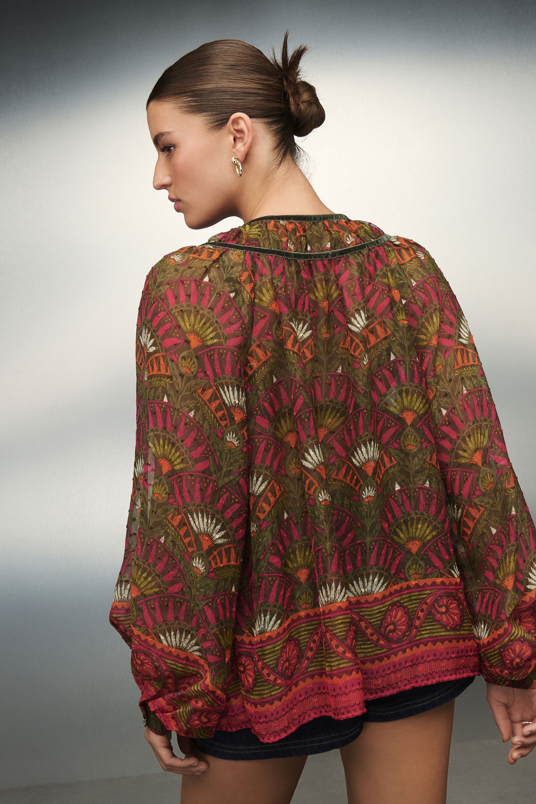 Next Langarmbluse Bluse mit langen Ärmeln günstig online kaufen