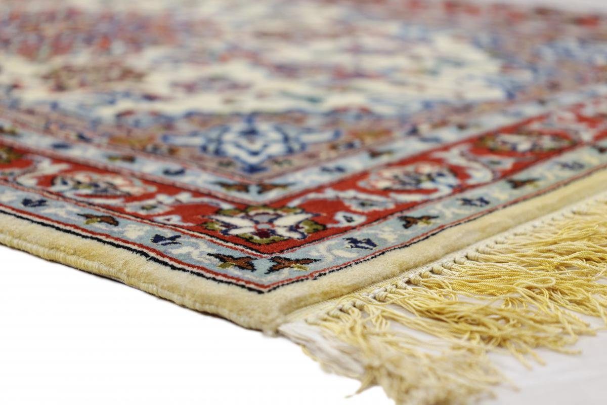 Nain Isfahan Orientteppich 73x115 Seidenkette rechteckig, Handgeknüpfter mm 8 Höhe: Orientteppich, Trading,