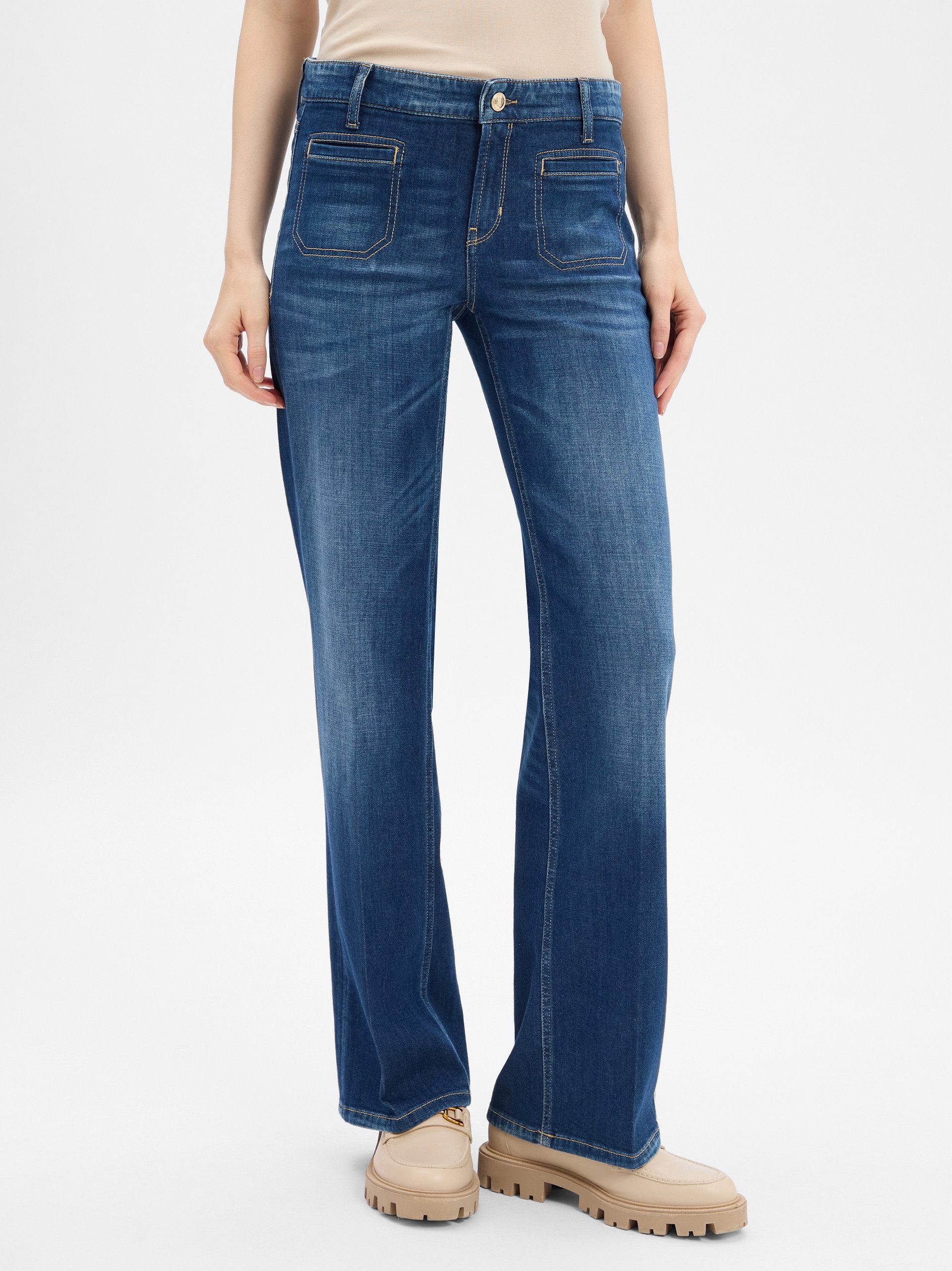 Cambio Straight-Jeans Tess