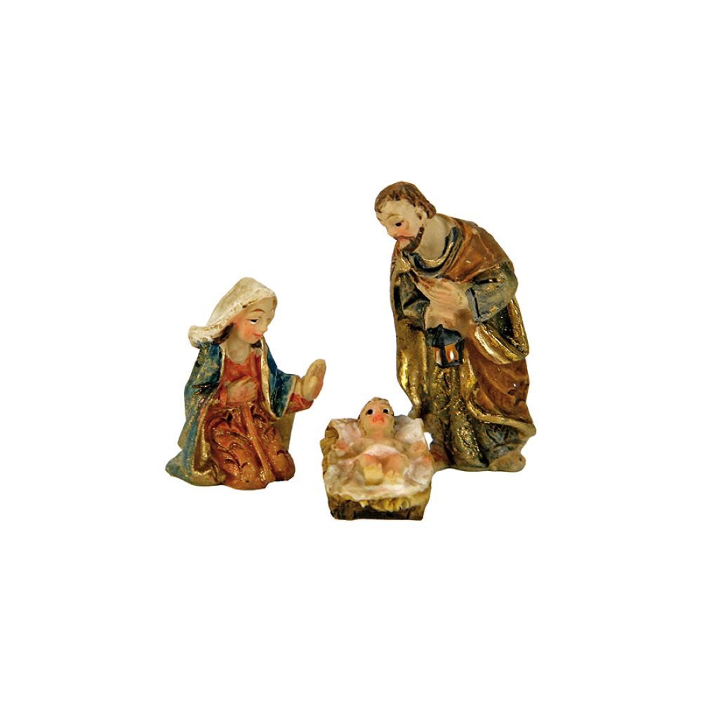 Krippenfigur 3x FADEDA Hlg. Familie, Höhe in cm: 3,2