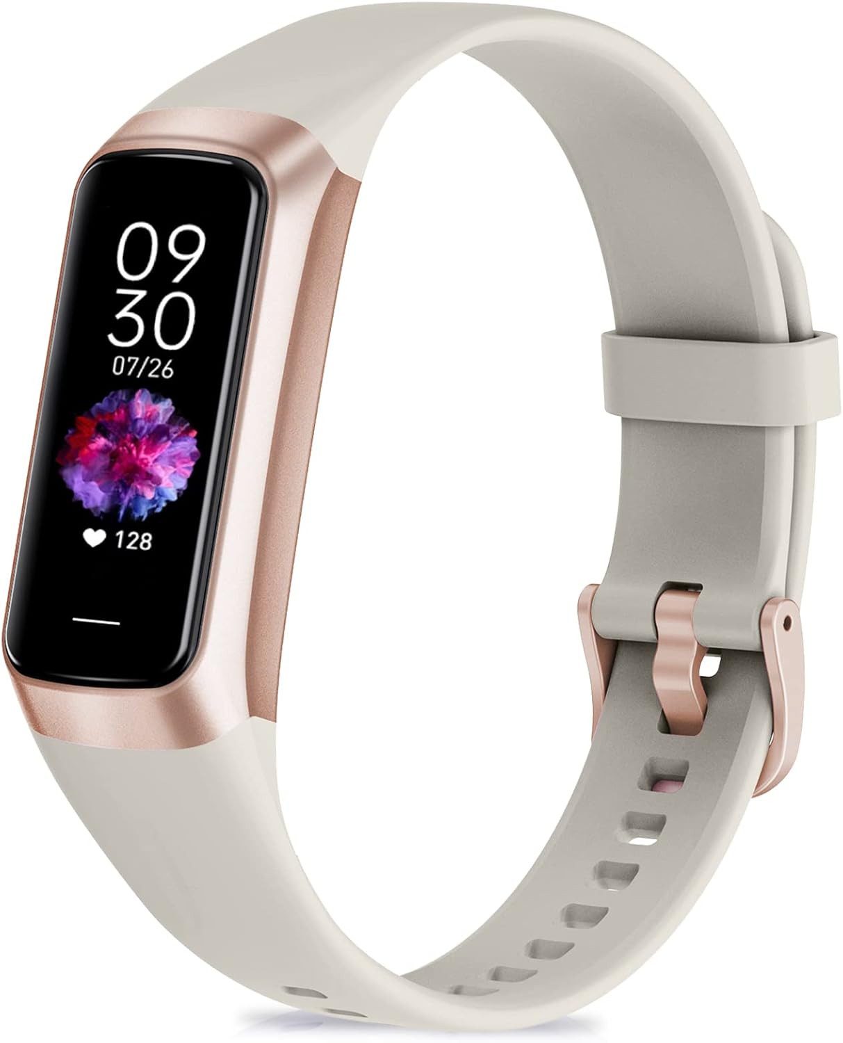 Zeacool Herren"s Damen"s GPS Fitness Tracker mit Herzfrequenz & Schlafanalyse Smartwatch (1,10 Zoll, Android/iOS), IP68 Wasserdichtes Aktivitätsarmband mit SPO2 & 25 Sportmodi