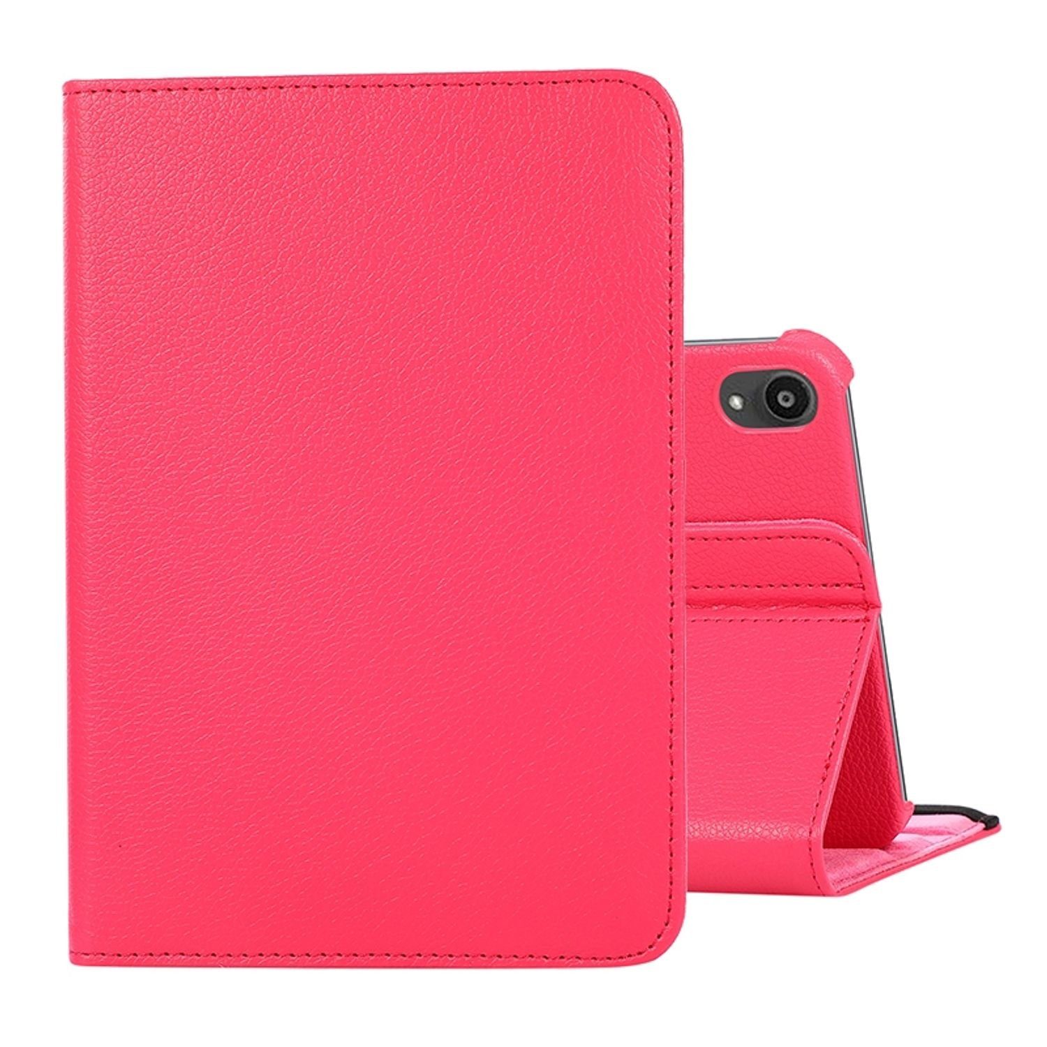 König Design Tablet-Hülle Apple iPad mini 6, Tablethülle für Apple iPad mini 6 Schutztasche Wallet Cover 360 Case Etuis