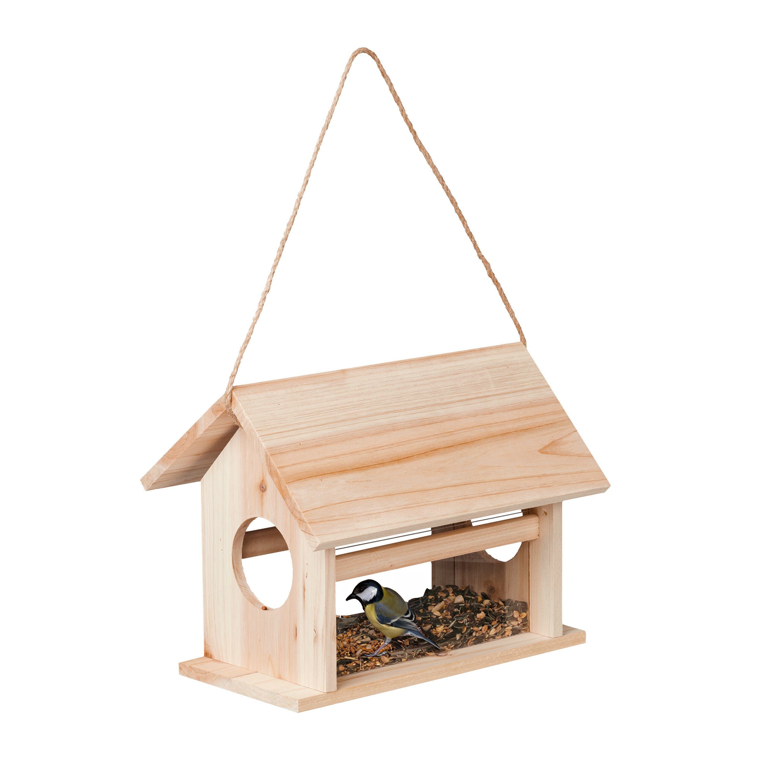 Vogelhaus Vogelfutterhaus aus Holz