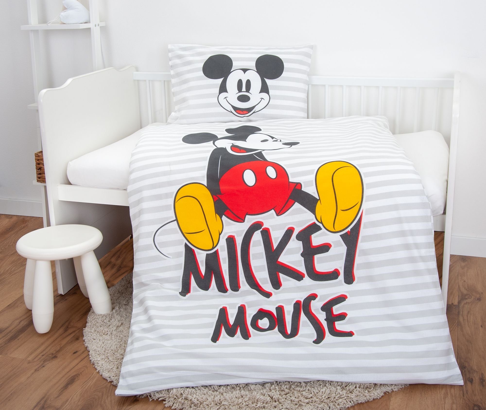 Babybettwäsche Disney Mickey Baby Bettwäsche 40 x 60 und 100 x 135 cm