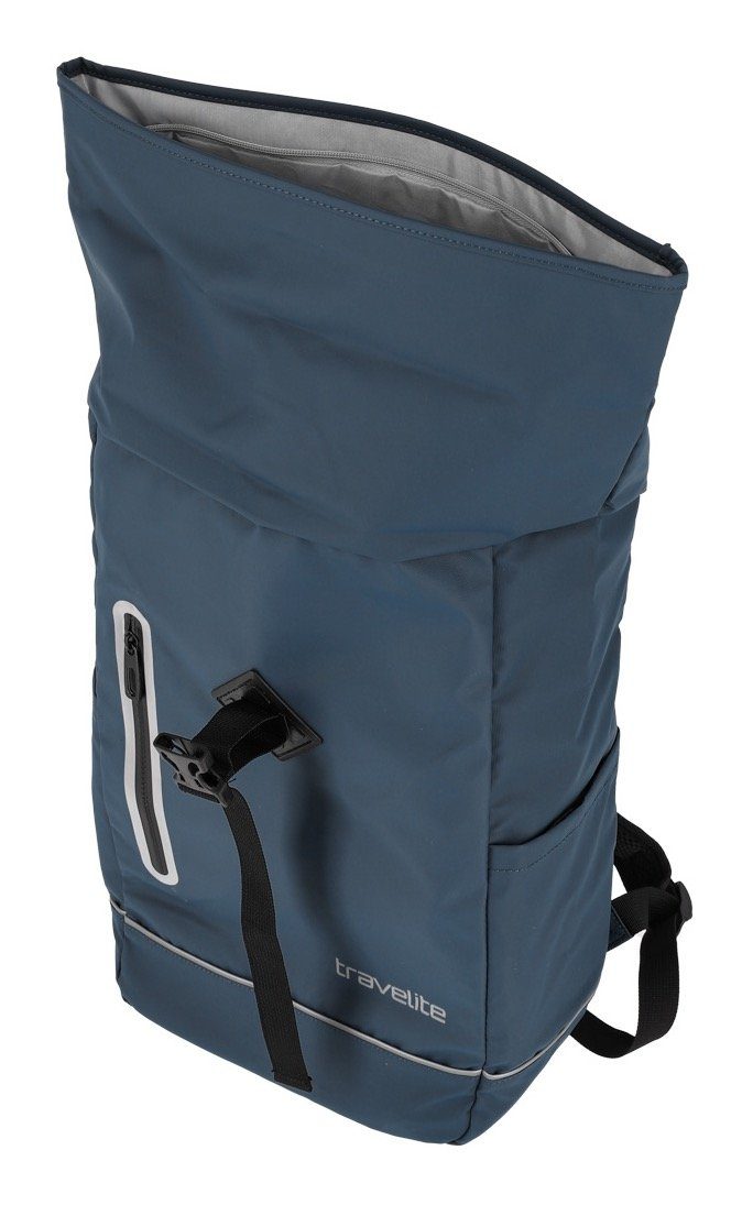 travelite Freizeitrucksack BASICS Roll-Up Rucksack Plane, Wanderrucksack Reiserucksack Streetpack Arbeitsrucksack