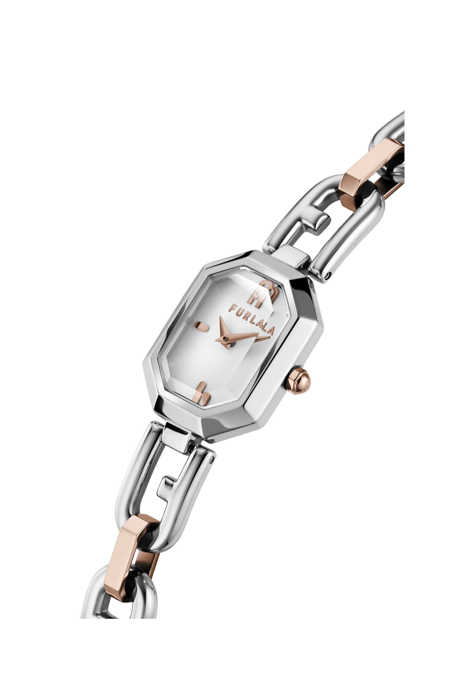 Furla Quarzuhr Furla octagonal, (1-tlg), Quarz-Analoguhr