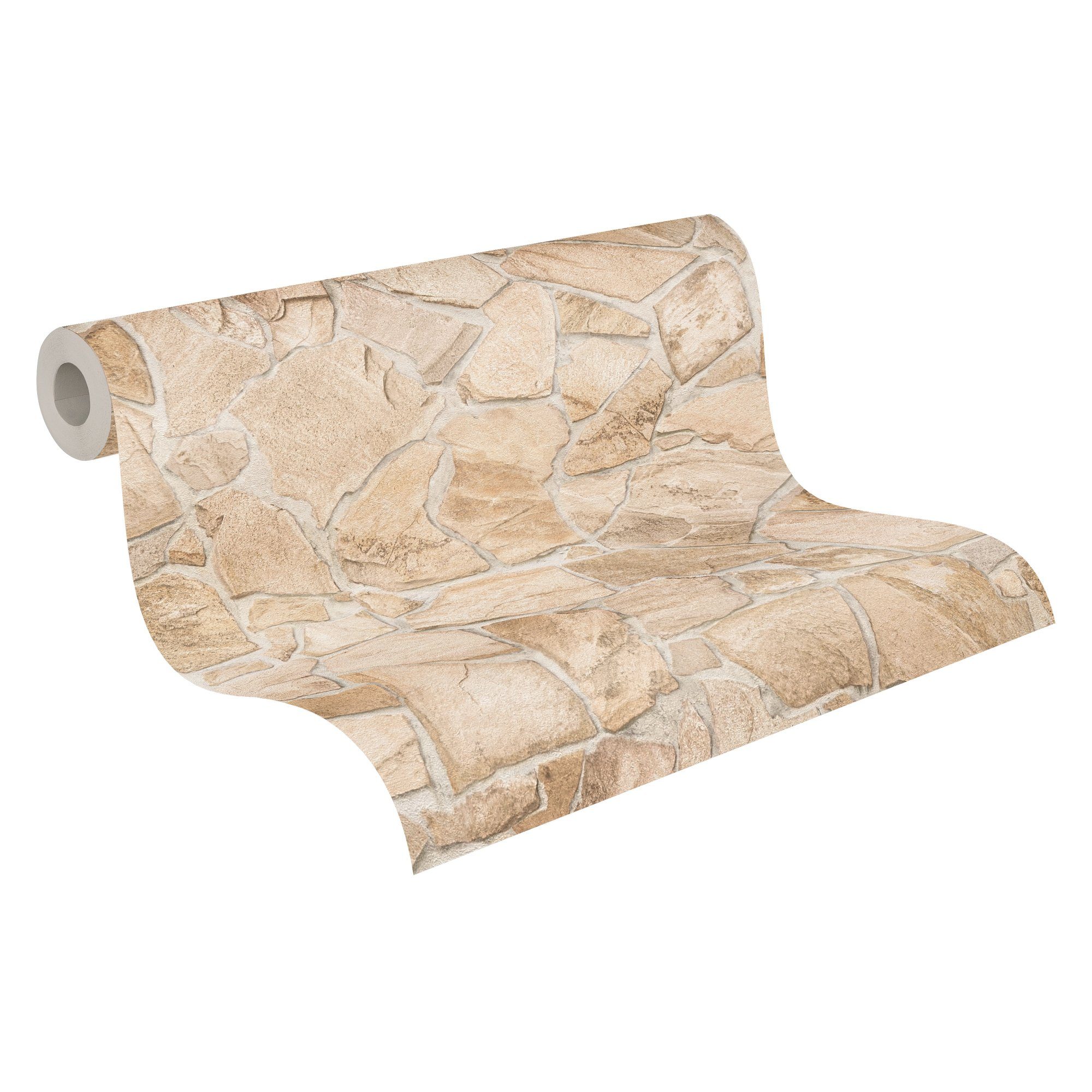 A.S. Création Vliestapete Terra Tapete Steinoptik, günstig online kaufen