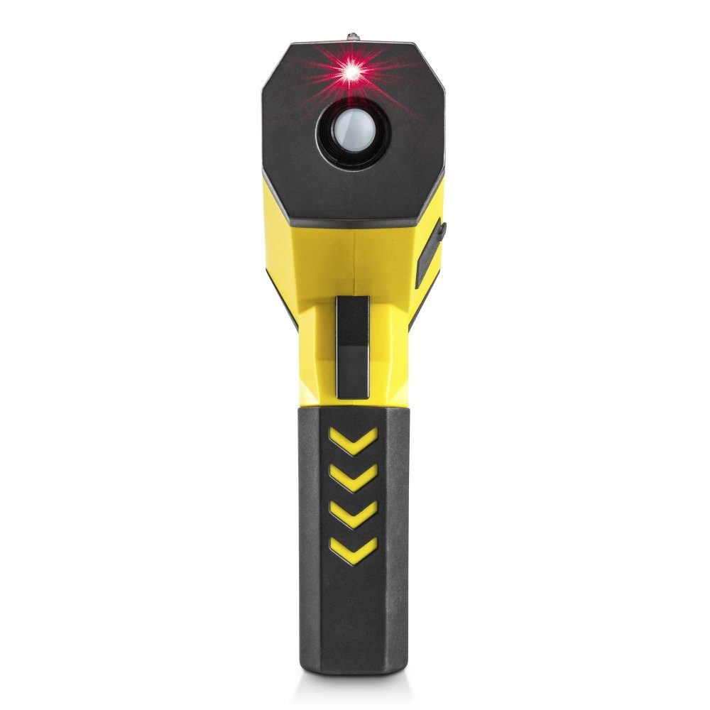 TROTEC Raumthermometer Infrarot-Thermometer / Pyrometer TP10 Multipunkt Laser, Temperatursensor, High-Low-Alarmanzeige, Multipunkt-Laserzielhilfe