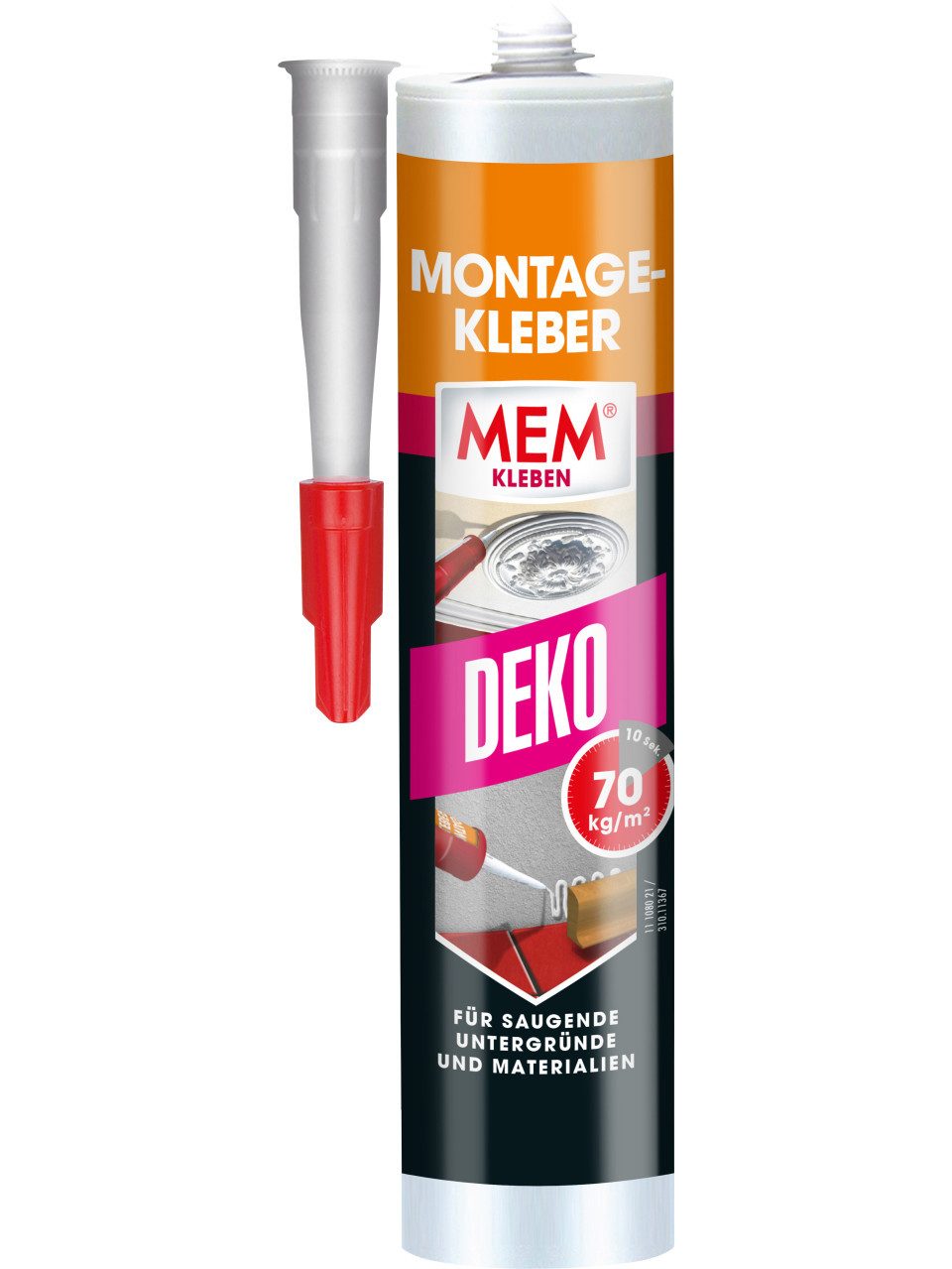 MEM Bauchemie Fliesenaufkleber MEM Montage-Kleber Deko 380 g