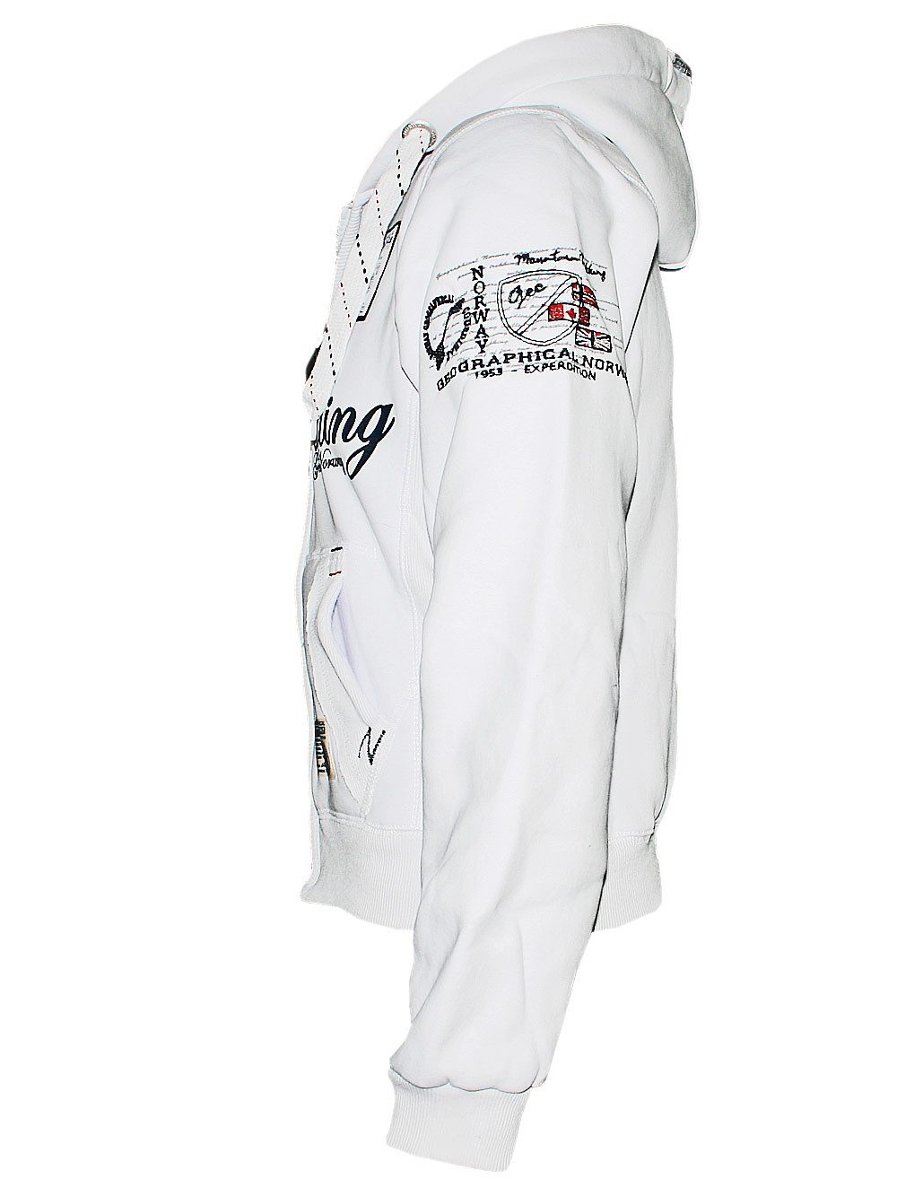 Geographical Norway Hoodie Jacke Kapuzenpullover Sweater Damen Herren Pullover -PREMIUM EDITION- CASUAL & MODERN - PREMIUM KOMFORT - NACHHALTIG - UNISEX
