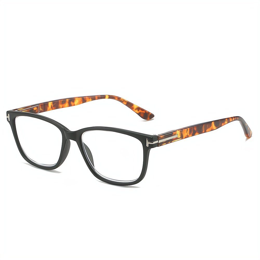 PACIEA Lesebrille Blaulichtfilter Vollrandrahmen Computerbrille Klassisch Damen Herren schwarz