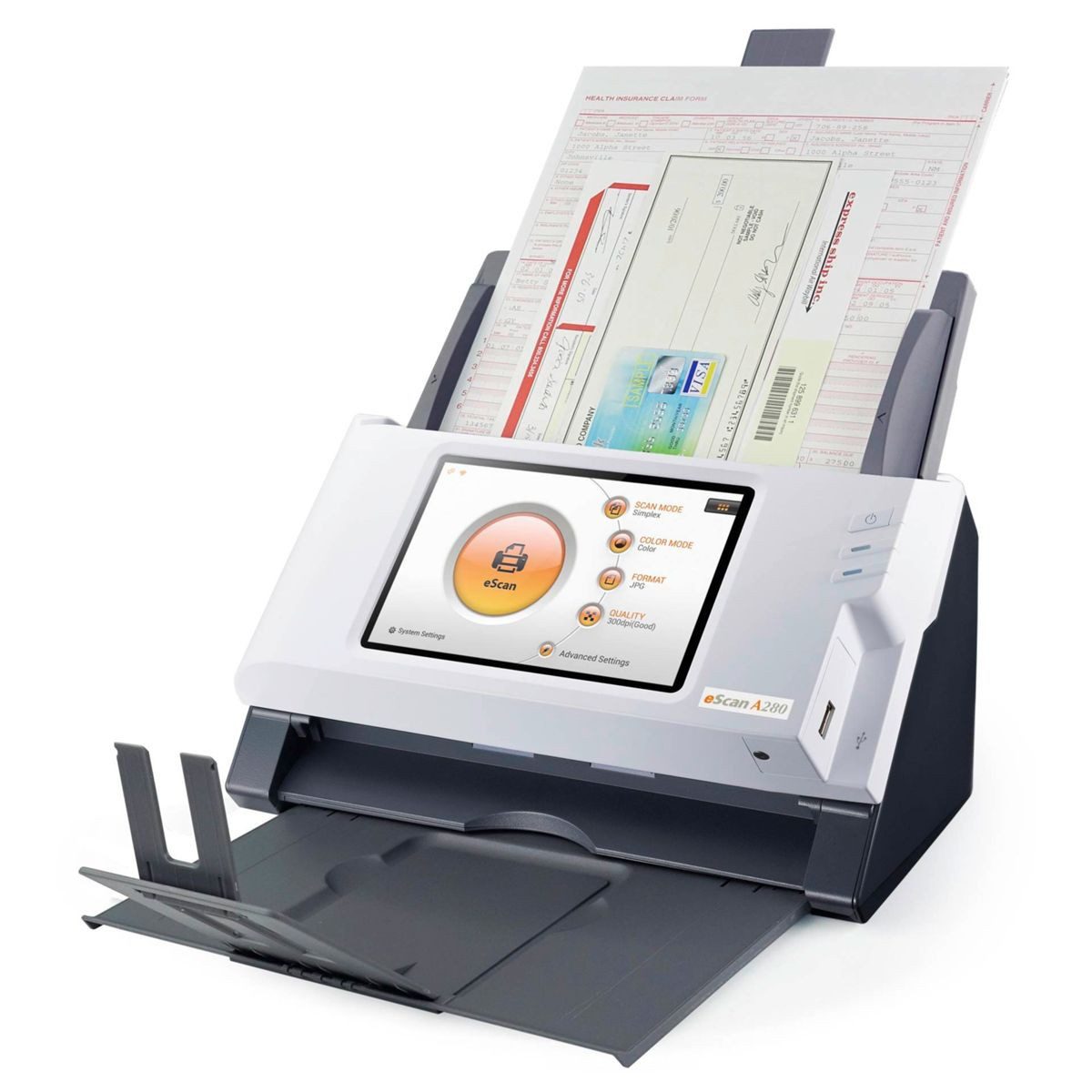 Plustek eScan A 280 Enterprise Dokumentenscanner