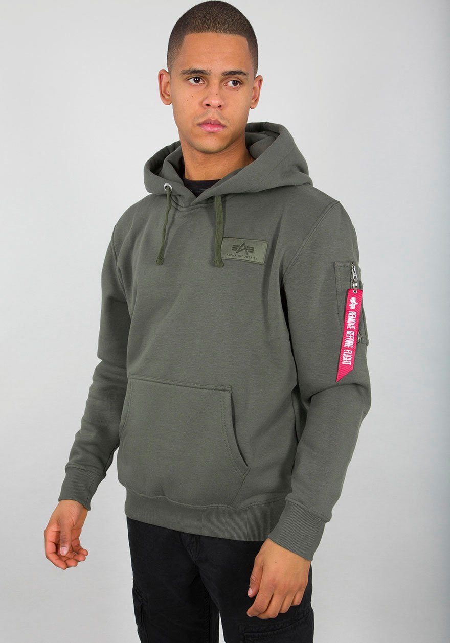 Alpha Industries Kapuzensweatshirt BACK PRINT HOODY