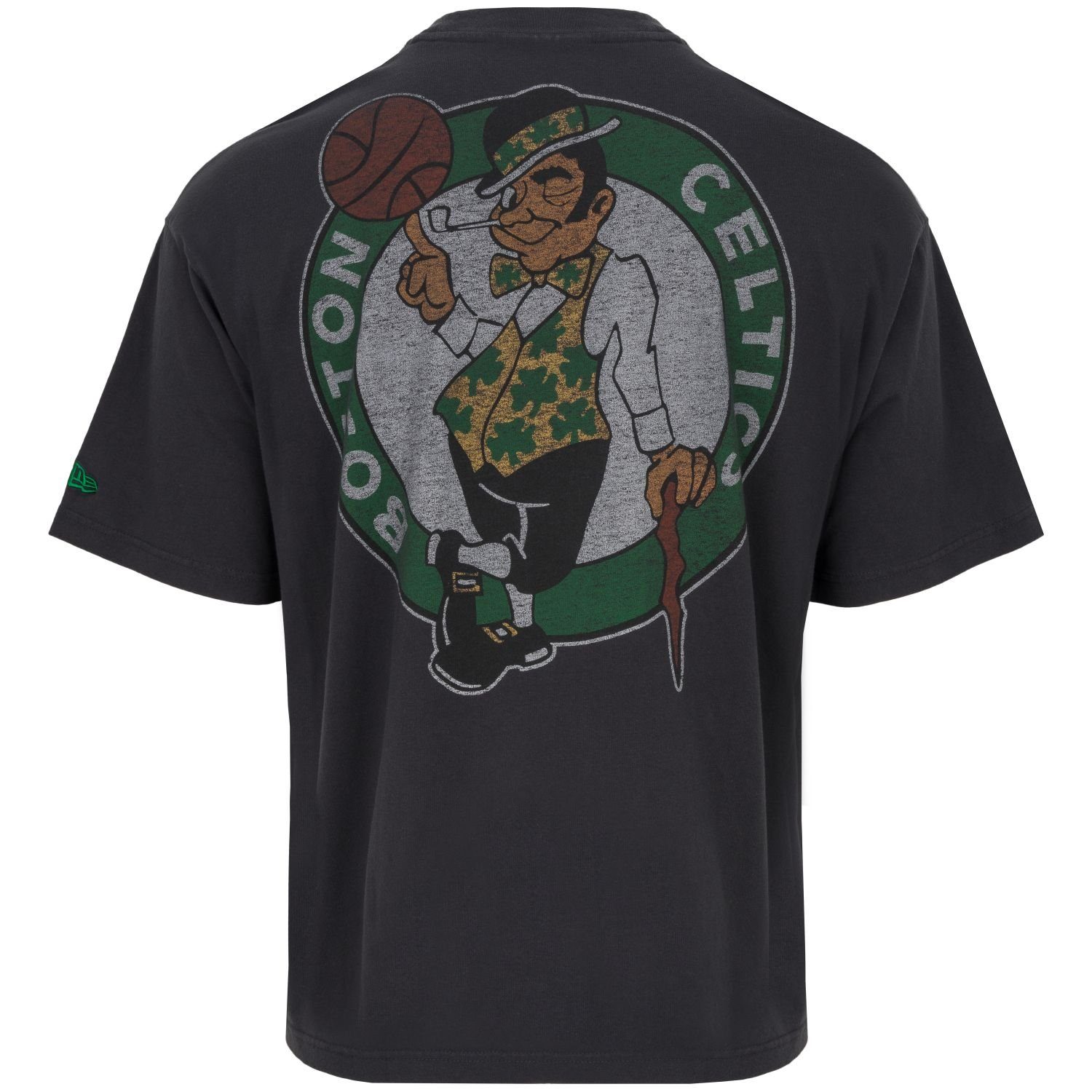 WASHED Print-Shirt Boston Oversized New Celtics Era