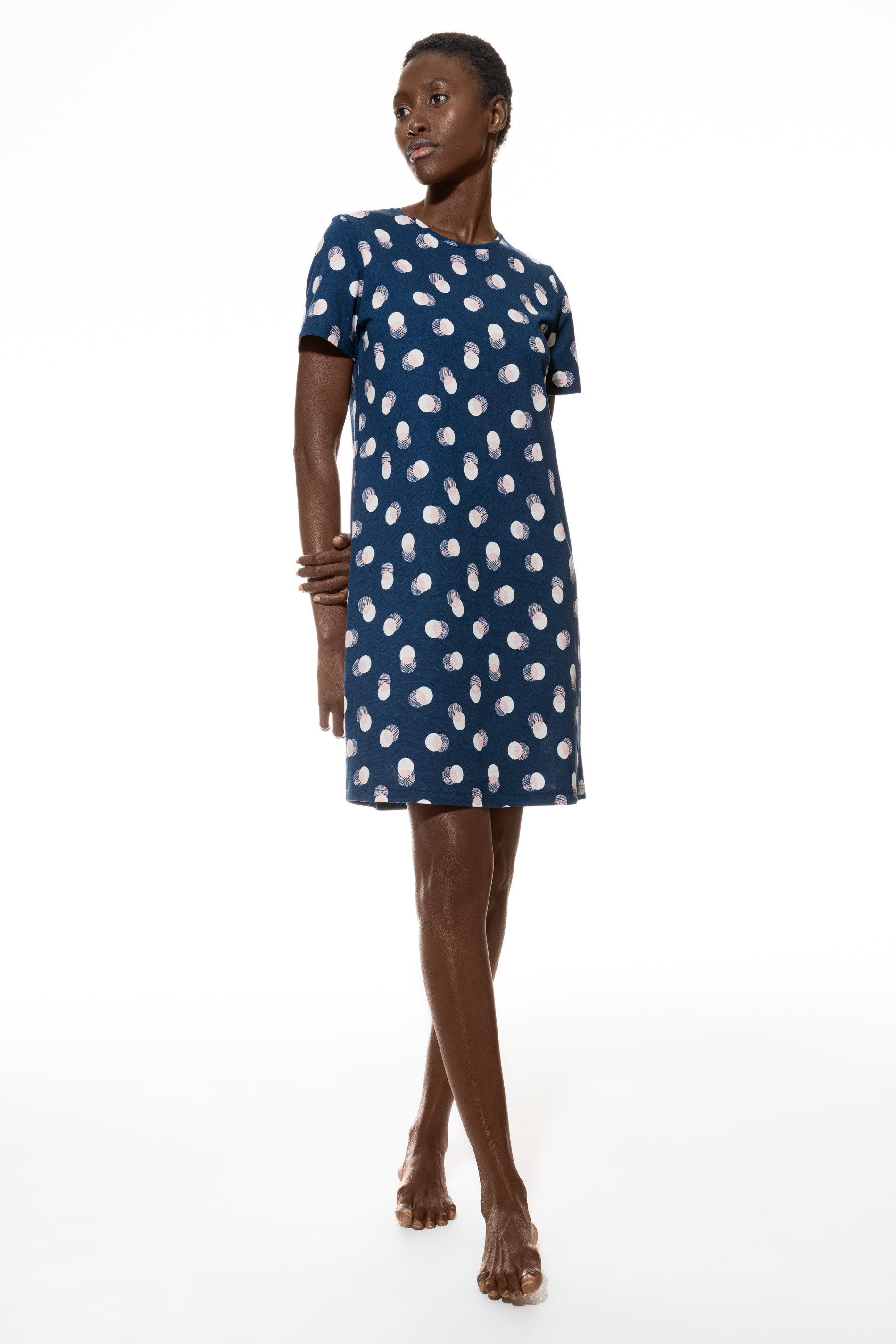 Mey Nachthemd Scribbled Dots Farbiger Punkteprint günstig online kaufen