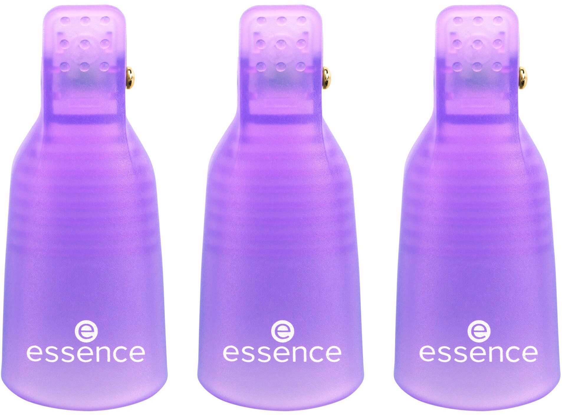 Essence Nagellack studio nails UV GEL NAIL removal clips, 3-tlg.