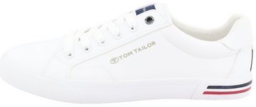 TOM TAILOR Sneaker mit gepolstertem Schaftrand, Freizeitschuh, Halbschuh, Schnürschuh