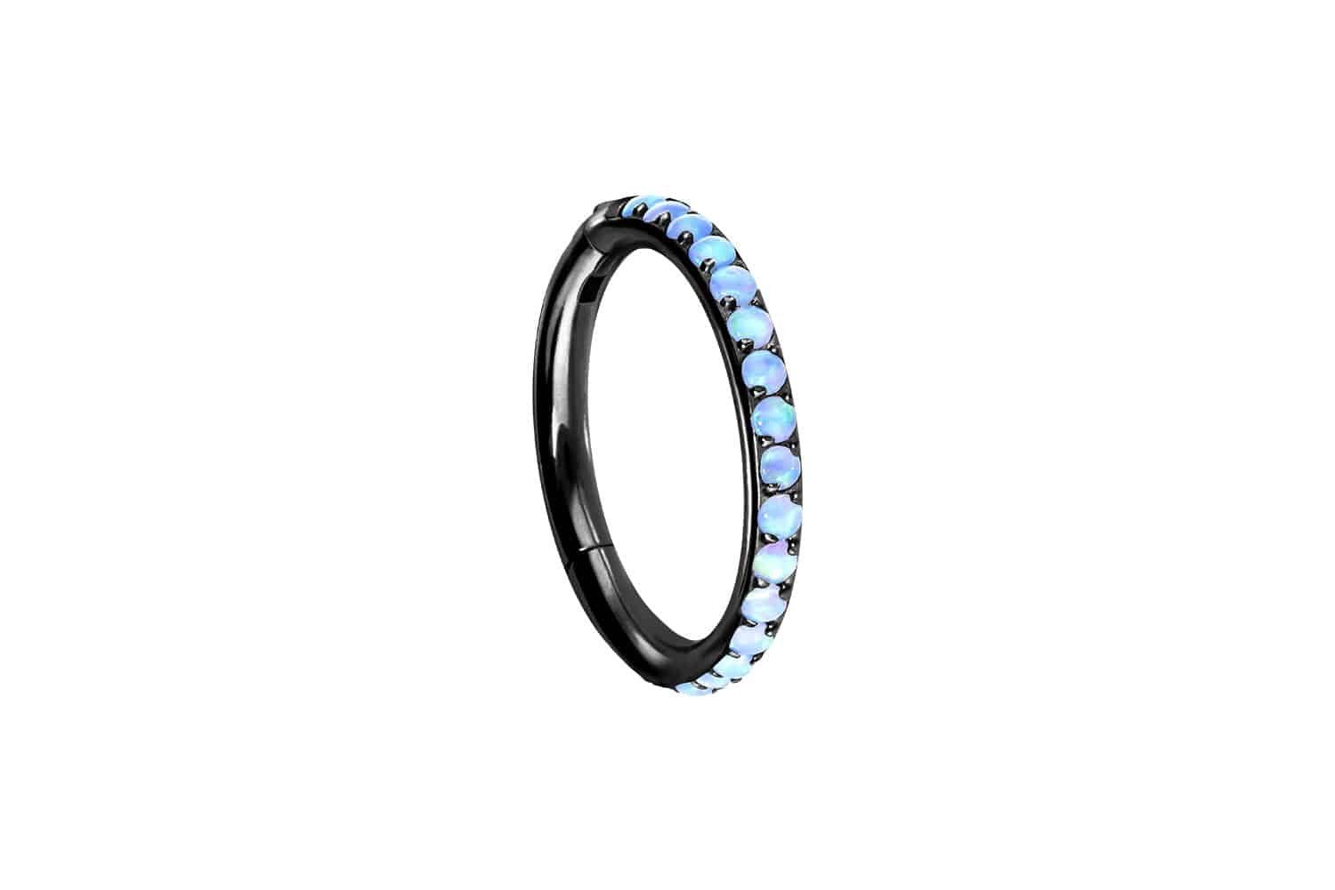 Farbe: Schwarz + Opal: Hellblau