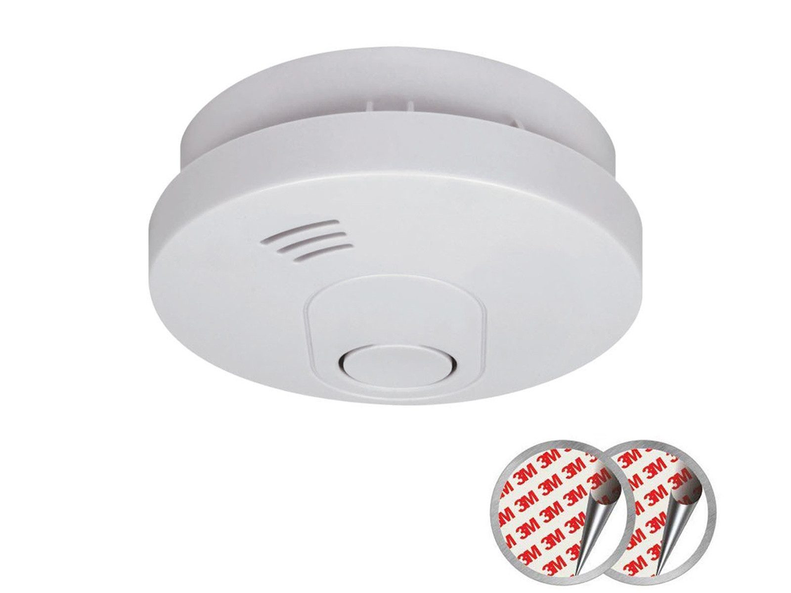 Elro Rauchmelder (Optischer Brandmelder Rauchwarnmelder 10 Jahres Batterie, Magnethalter)