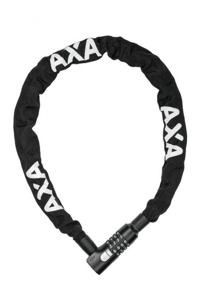 Rahmenschloss Axa Kettenschloss Absolute 90/5 Code Länge 90 cm Stärke 5 mm schwarz