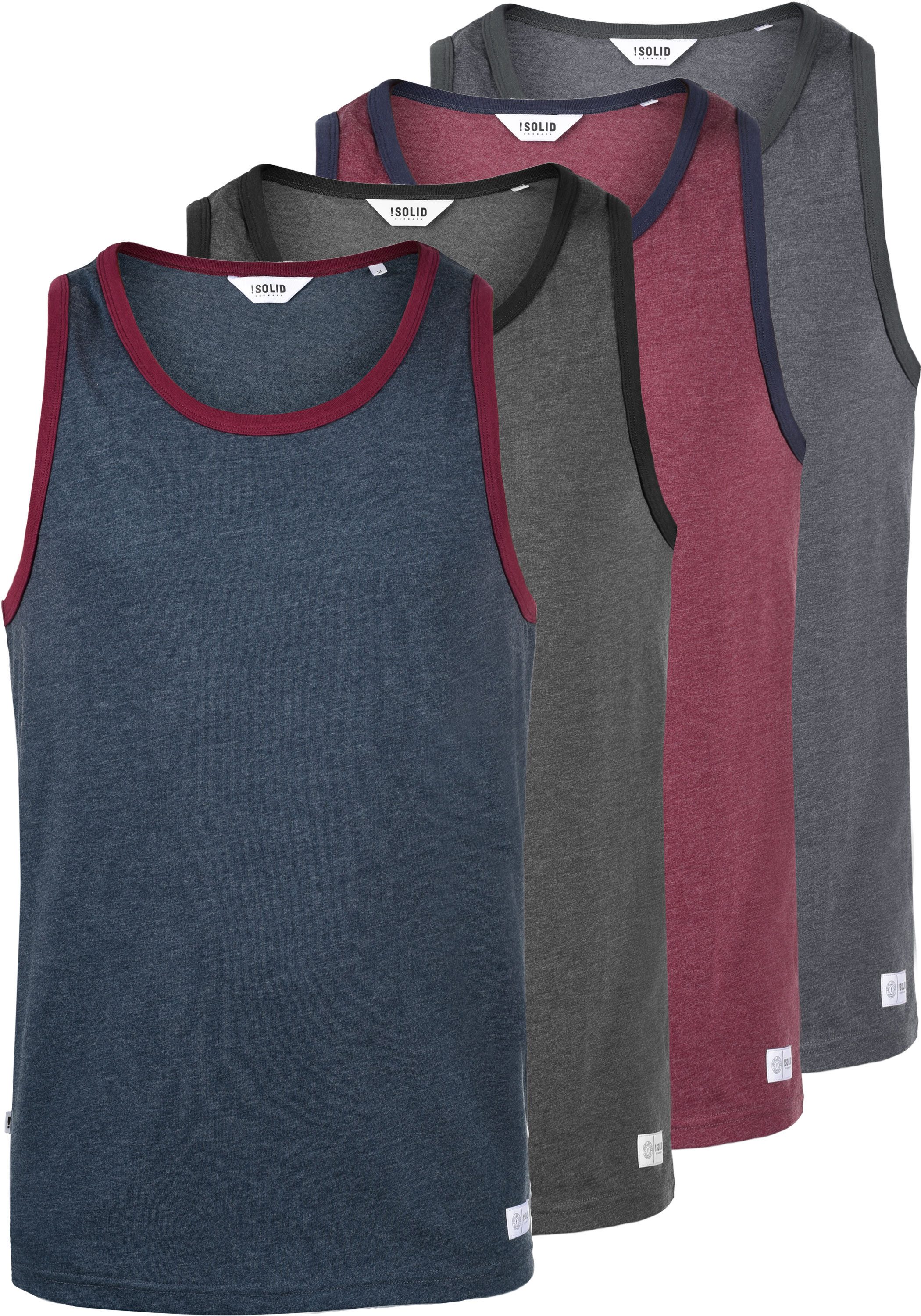 !Solid Tanktop SDMalino Top mit farblich abgesetzten Kanten