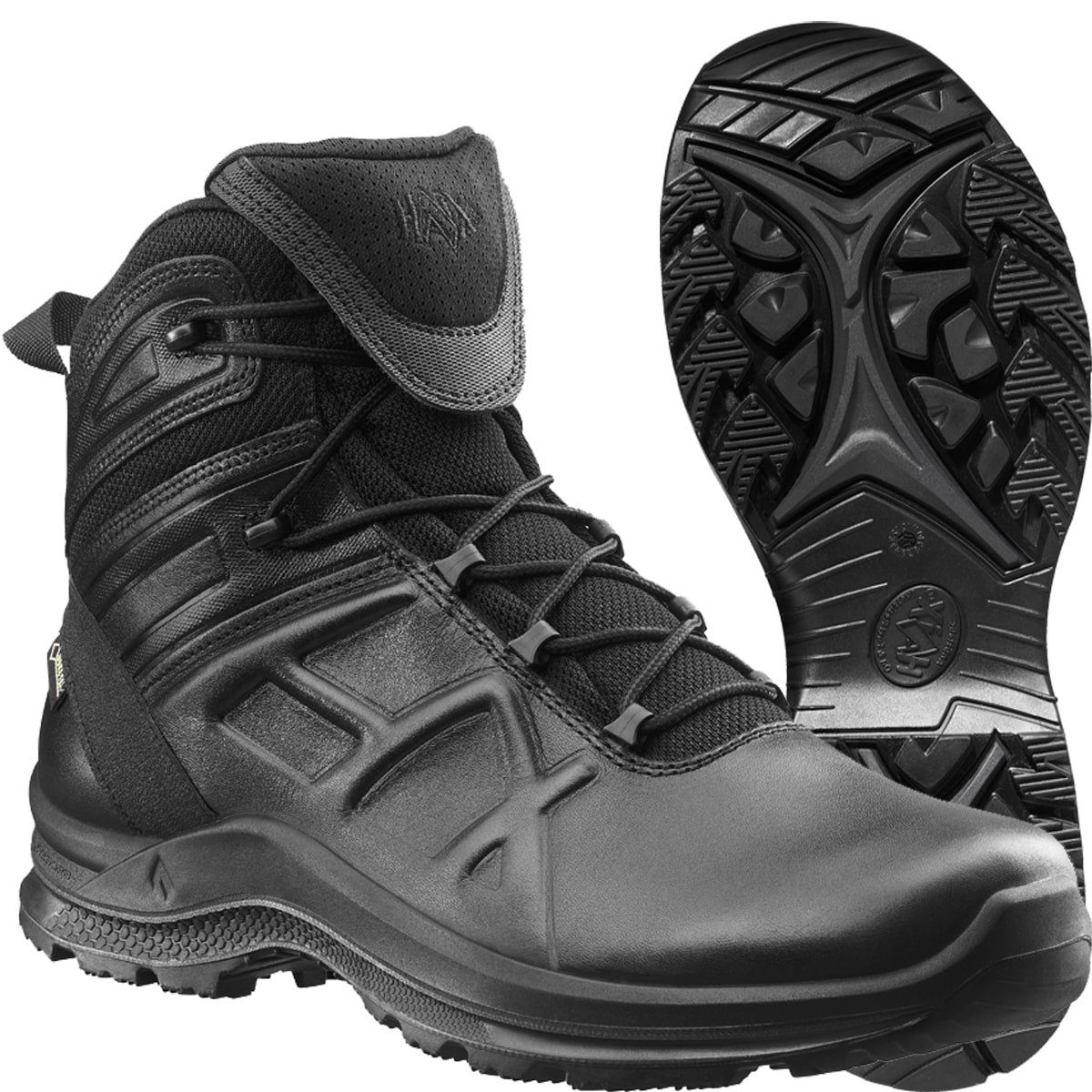 haix Haix Black Eagle Tactical 2.0 GTX Mid Stiefel Gore-Tex, Wasserdicht, Rutschfest, Atmungsaktiv, Kälteisolierend