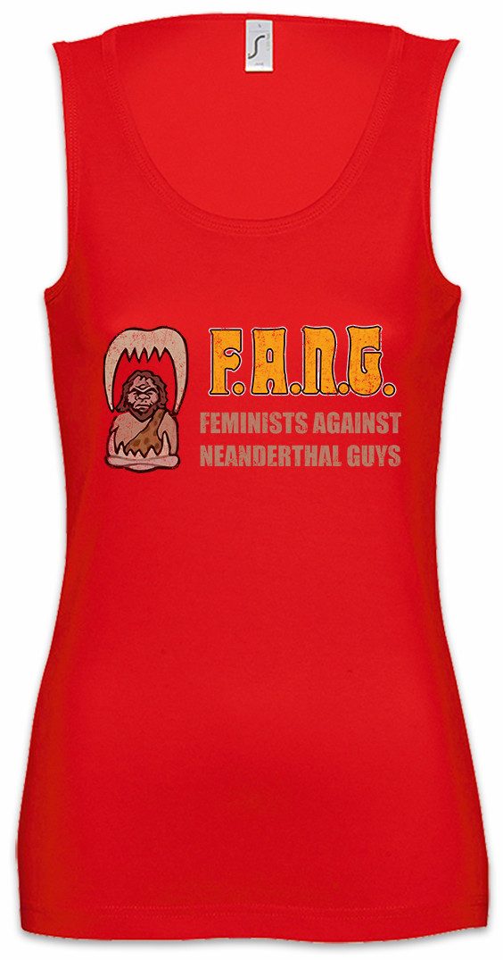 Tanktop F.A.N.G. Ärmelloses Damen T-Shirt Al Fang Feminists Married With