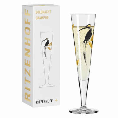Ritzenhoff Champagnerglas »Goldnacht 021«, Kristallglas