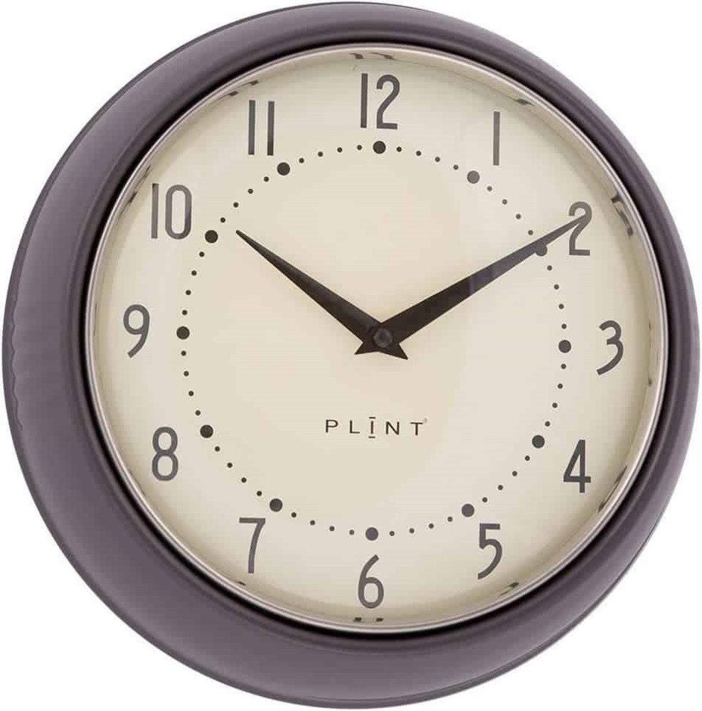 Plint Wanduhr Küchenuhr Retro cream cremeweiß günstig online kaufen