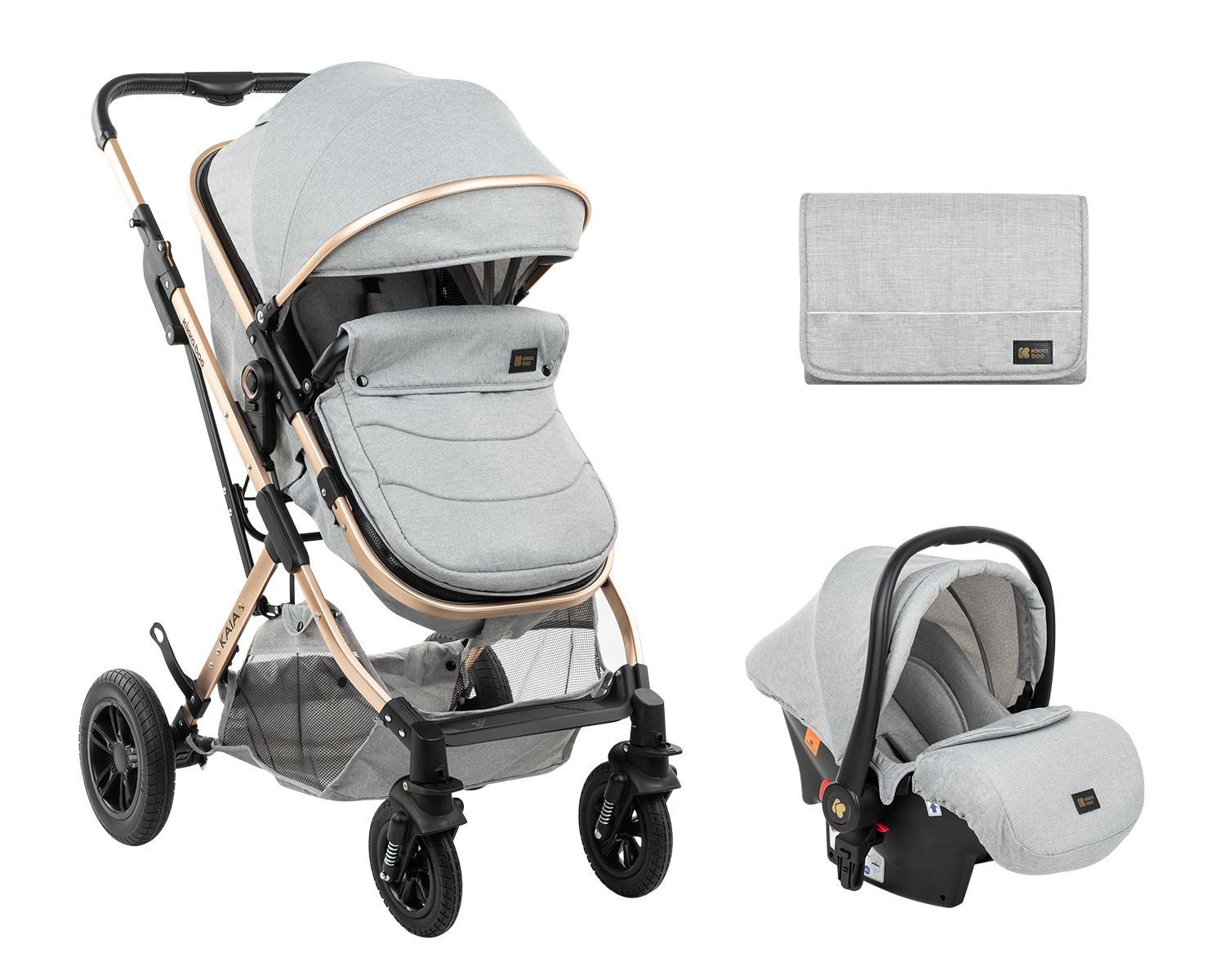 Kombi-Kinderwagen Kombikinderwagen Kaia 3 in 1