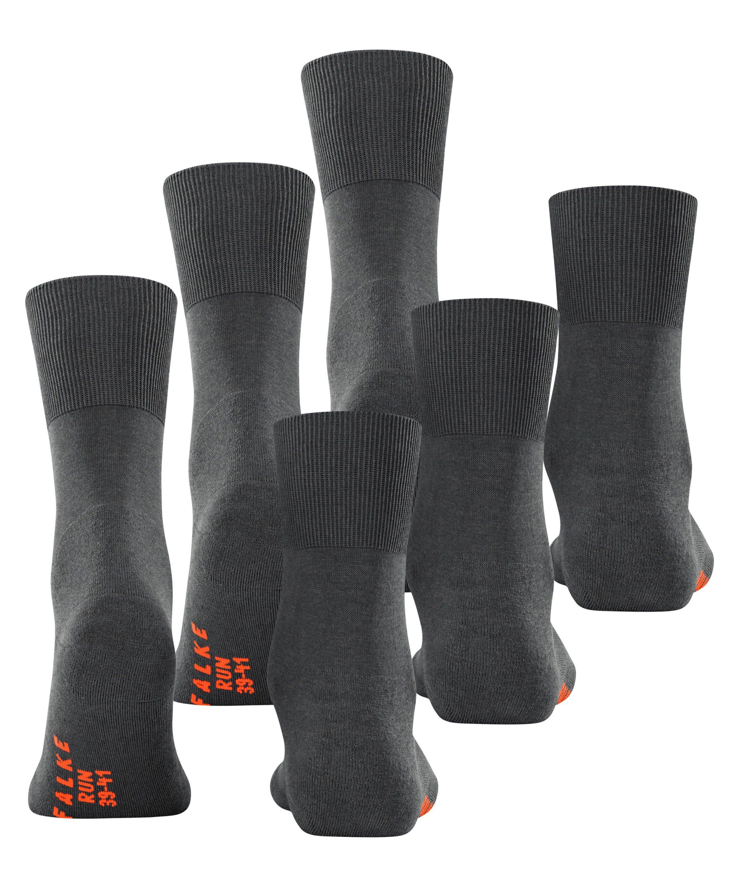 FALKE Socken Run 3-Pack Socken mit Plüschsohle (3-Paar) mit Plüschsohle